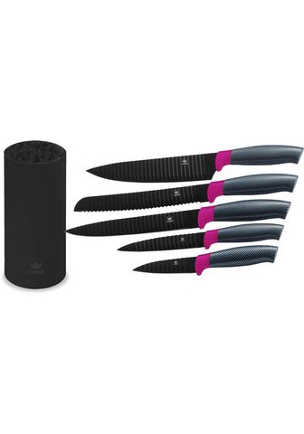 KING Подставка для ножей Carbon Optic
