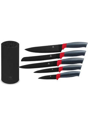 KING Подставка для ножей Carbon Optic