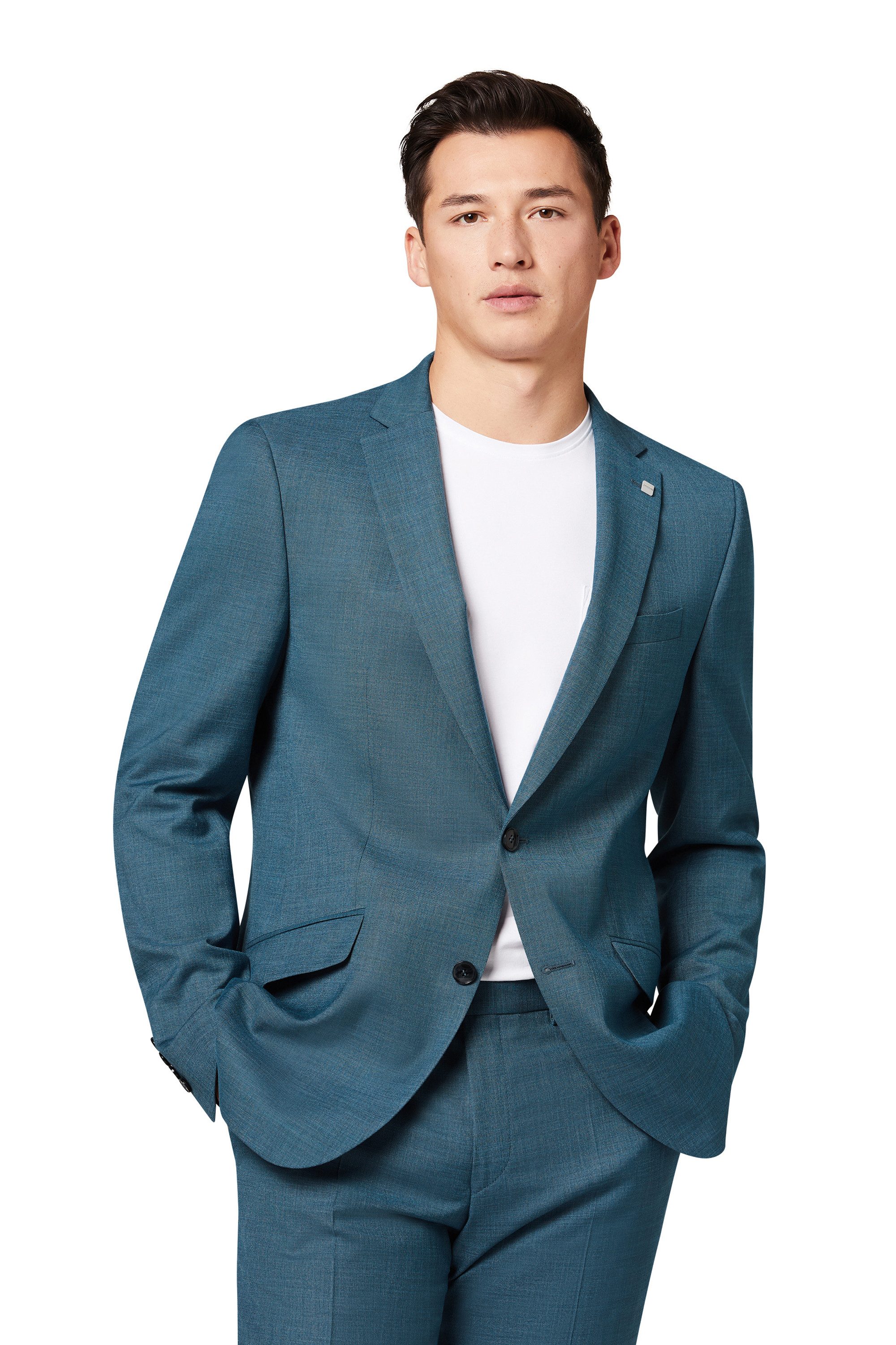 Digel Anzugsakko Allan (1-tlg., Mischgewebe) Touching Buttons, Abnehmbarer günstig online kaufen