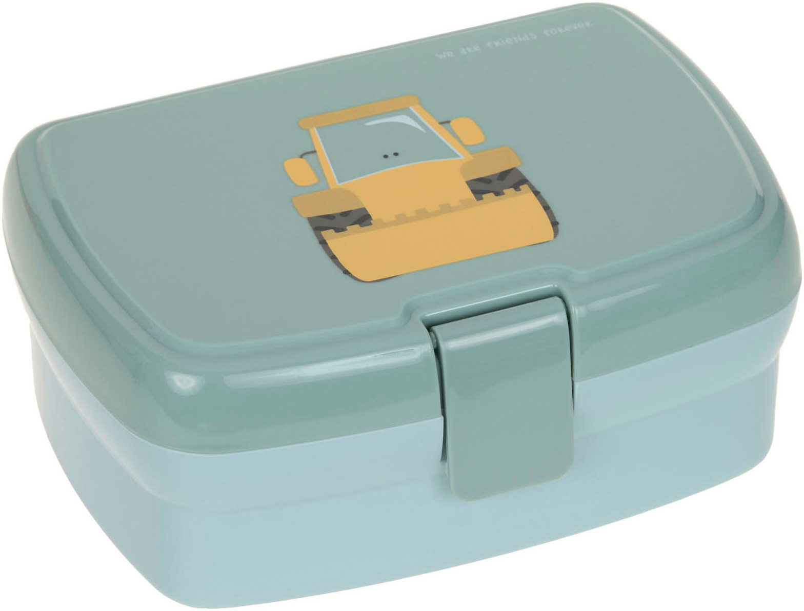 LÄSSIG Lunchbox Tiny Drivers, Excavator, Polyprophylen (PP), Tritan, (Set, 2-tlg), mit Trinkflasche