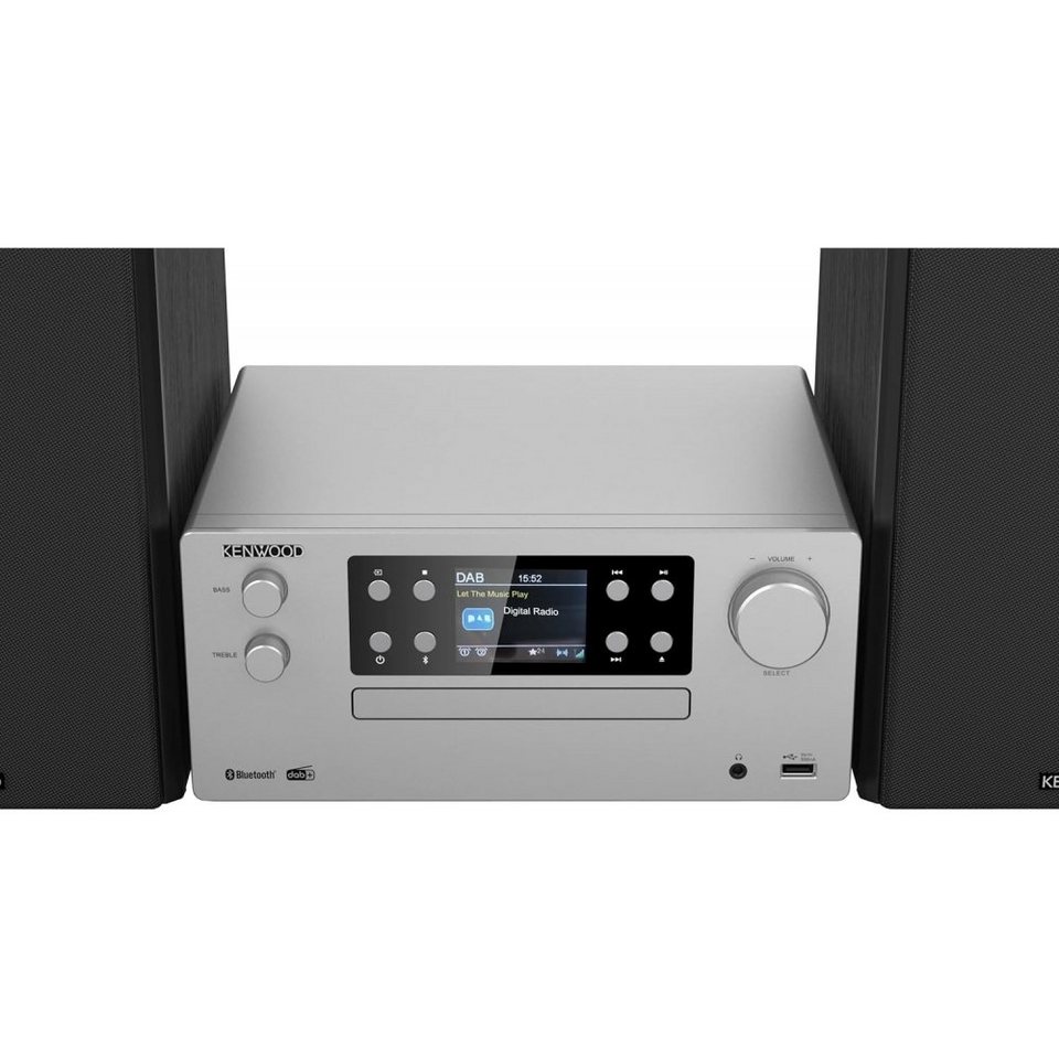 Kenwood M-925DAB-S - Microanlage - frosted aluminium Microanlage