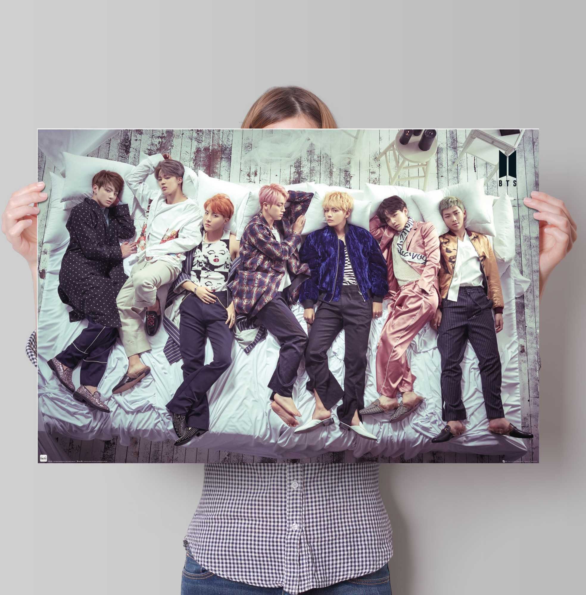 Reinders! Poster Poster BTS Bett - Band - Bangtan Boys, Orchester & Bands (1 St)