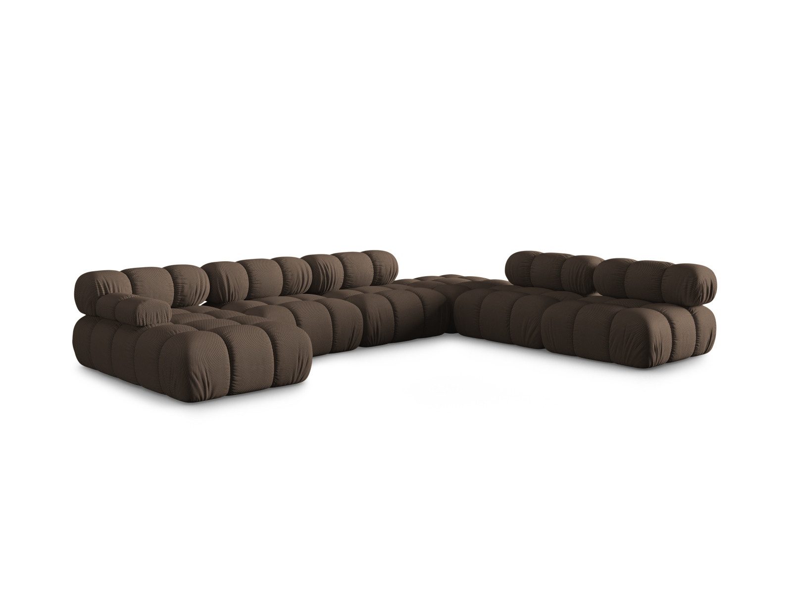 Micadoni Ecksofa Bellis, modular Panorama 7-Sitzer günstig online kaufen
