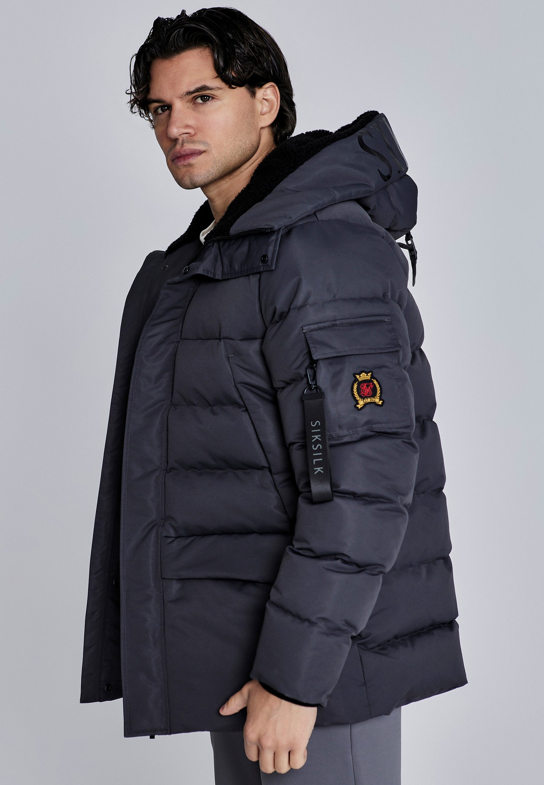 Shorts SikSilk Herren Parka