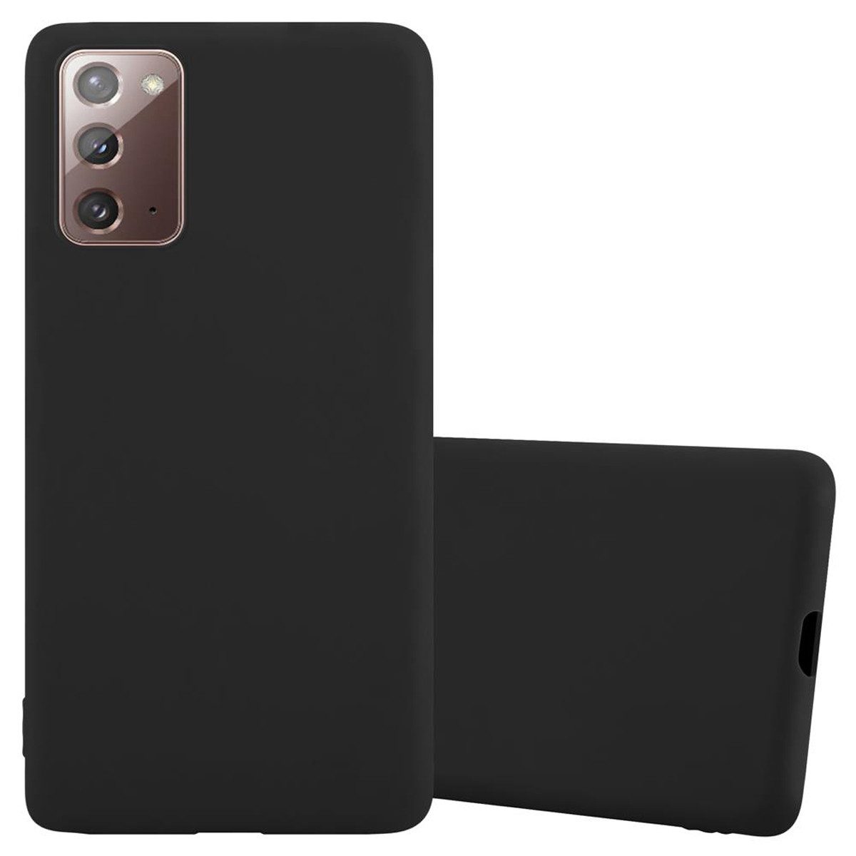 Cadorabo Handyhülle für Samsung Galaxy NOTE 20 Hülle Samsung Galaxy NOTE 20, Flexible TPU Silikon Handy Schutzhülle - Hülle - ultra slim