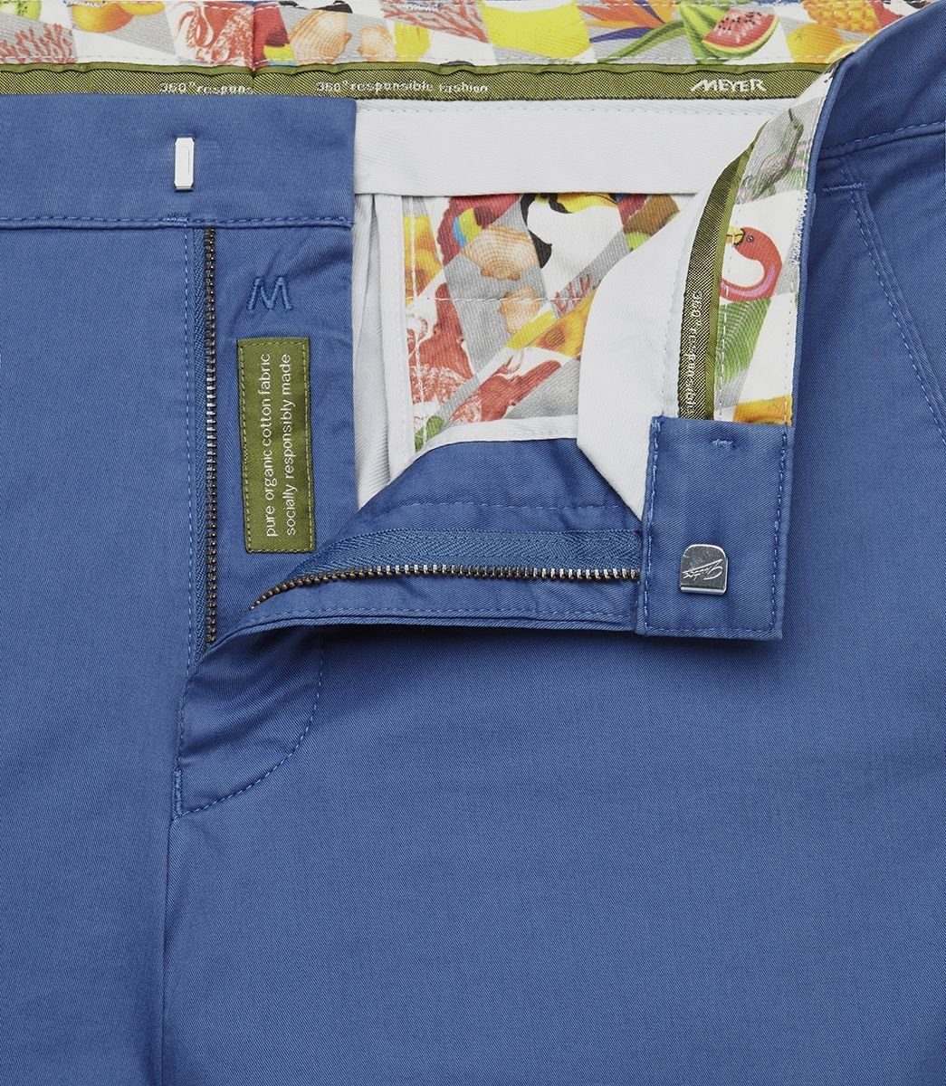Einschubtaschen mit französischen MEYER blau Shorts