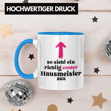 Trendation Tasse Trendation - Hausmeister Tasse Lustiges Geschenke Lustig Spruch Haustechniker