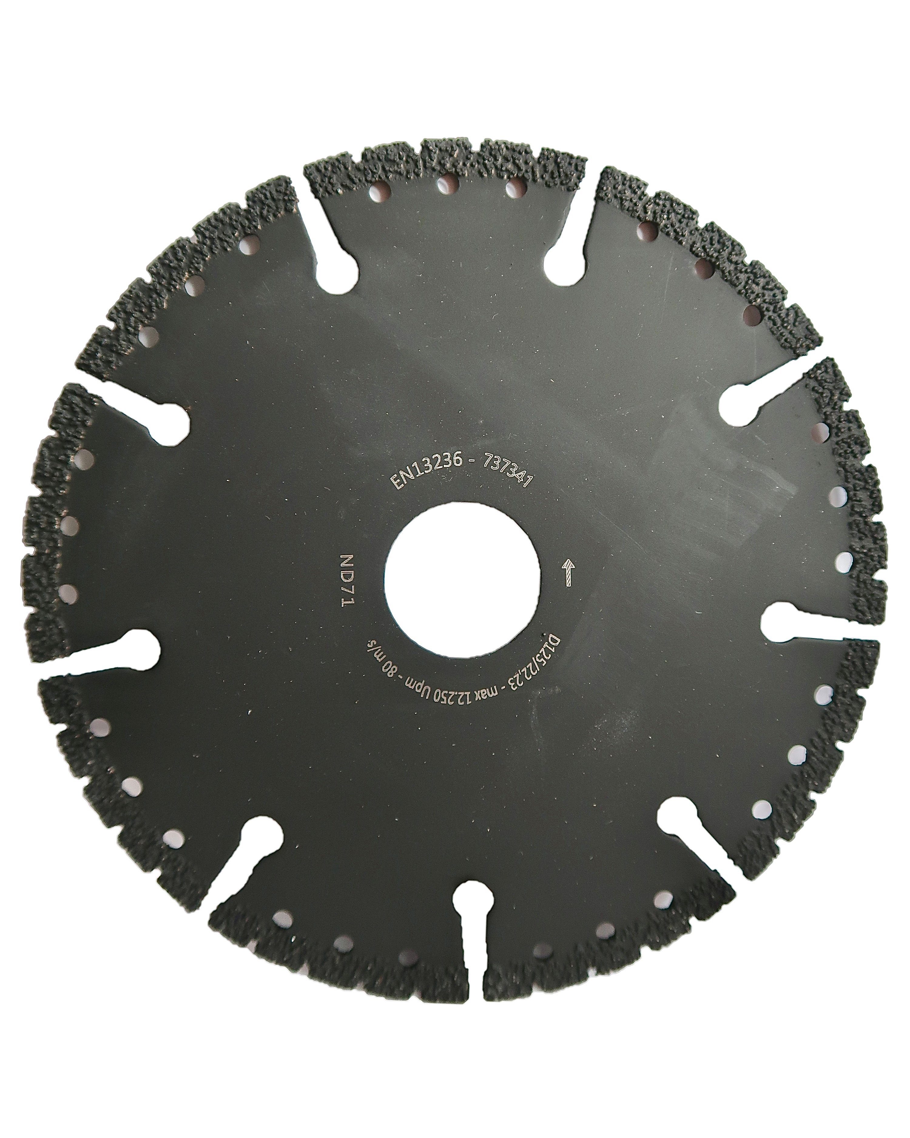 M-Diamant Trennscheiben Trennscheibe 125mm Premium Multicut Allrounder, Ø 22.23 mm, (Packung, 1-tlg., 1.Stück), 22,23 Multicut Trennscheibe Allrounder