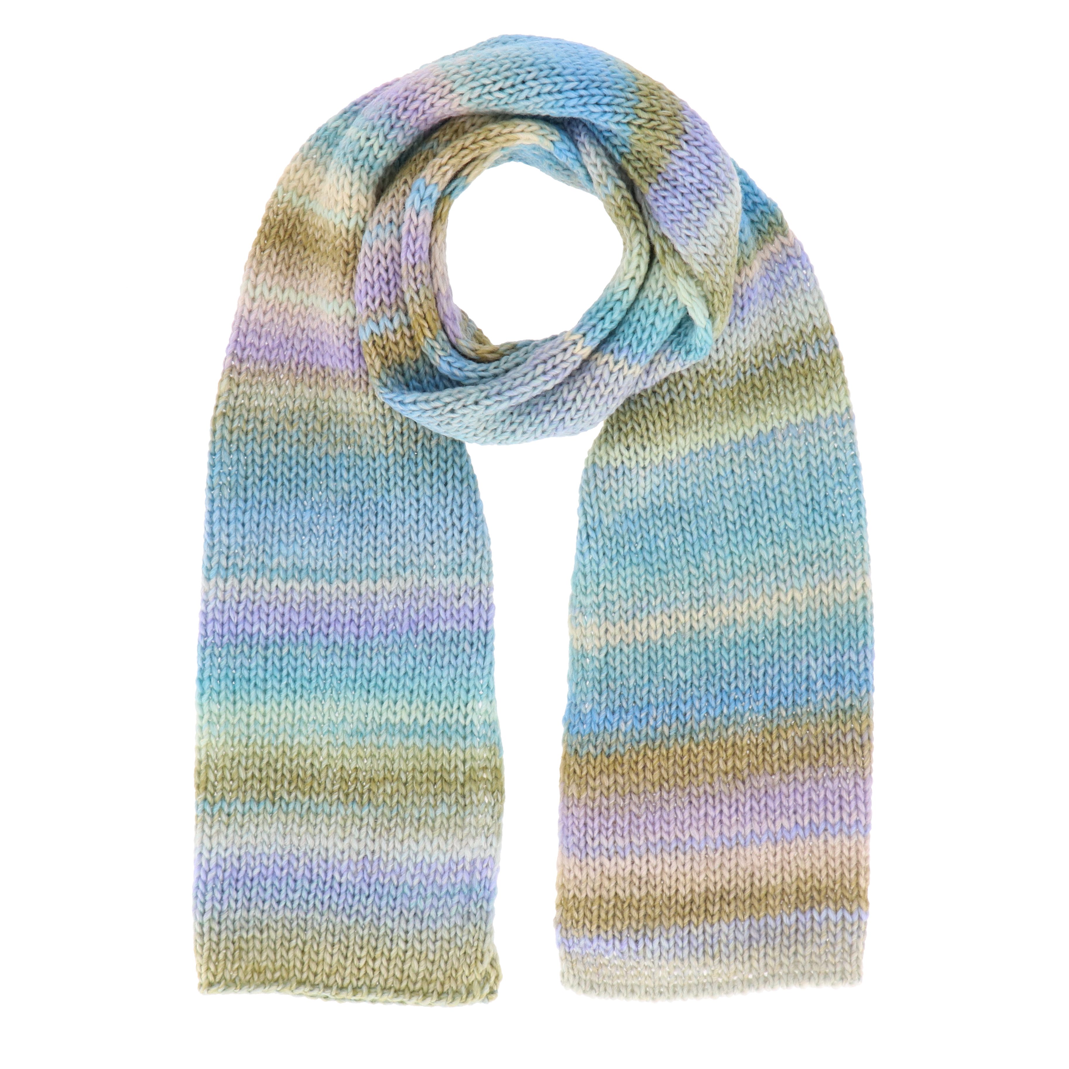 halsüberkopf Accessoires Strickschal glattgestrickt Multicolor, Made in Ger günstig online kaufen