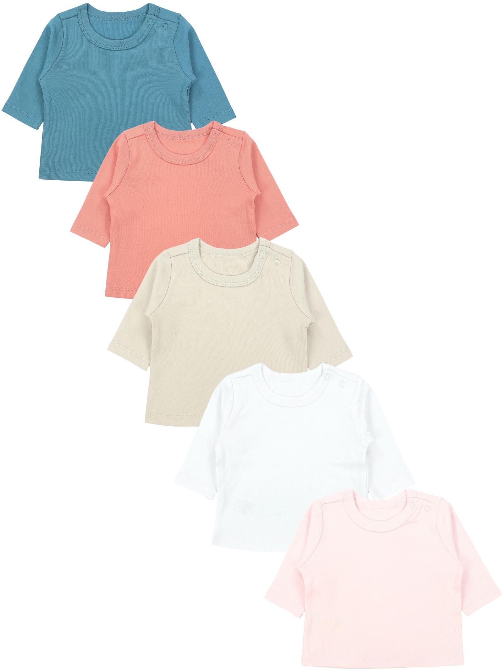 TupTam Langarmshirt TupTam Baby Mädchen Langarmshirt 5er Set
