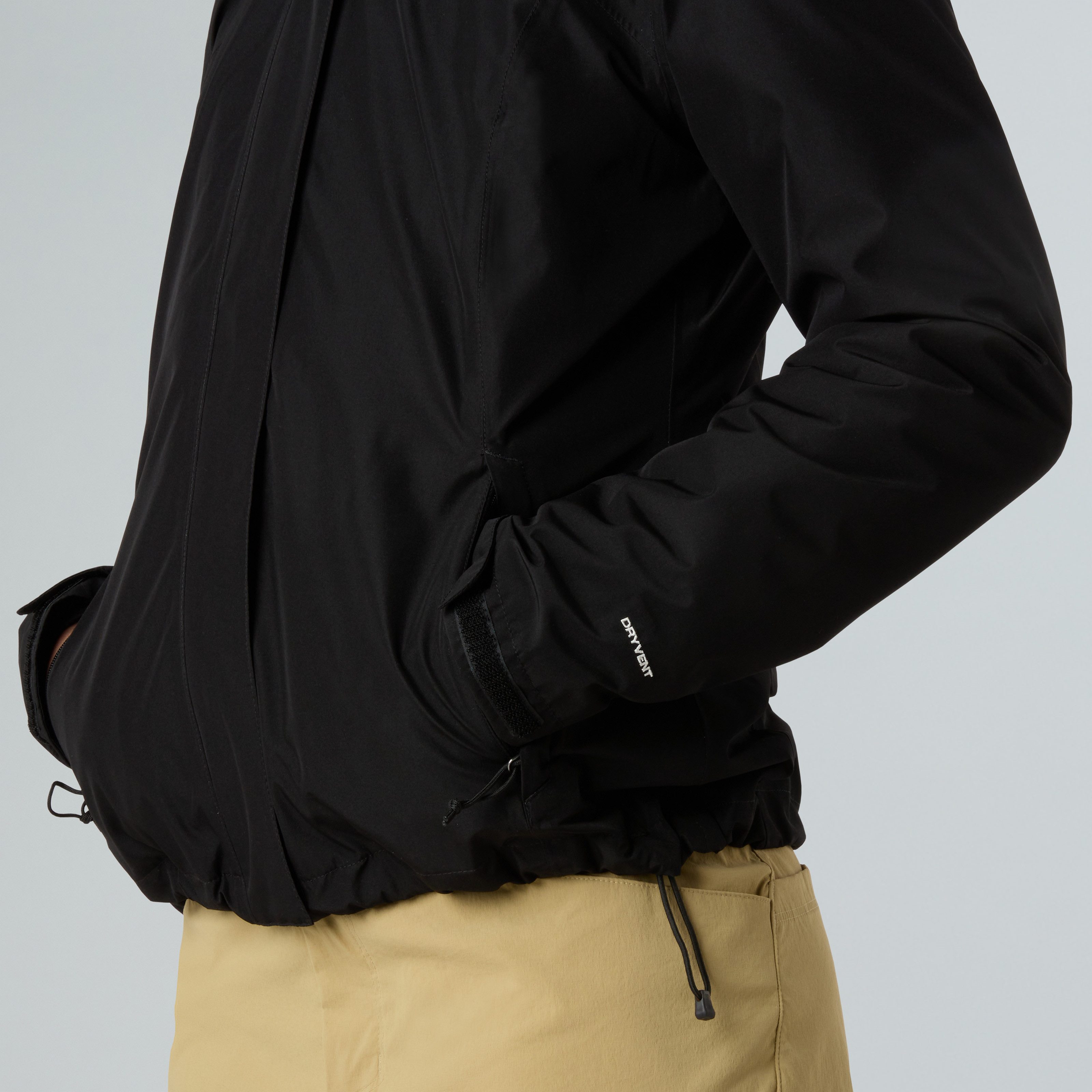 The North Face Funktionsjacke W SANGRO JACKET wasserdicht, winddicht, leicht, mit gebürstetem Kinnschutz