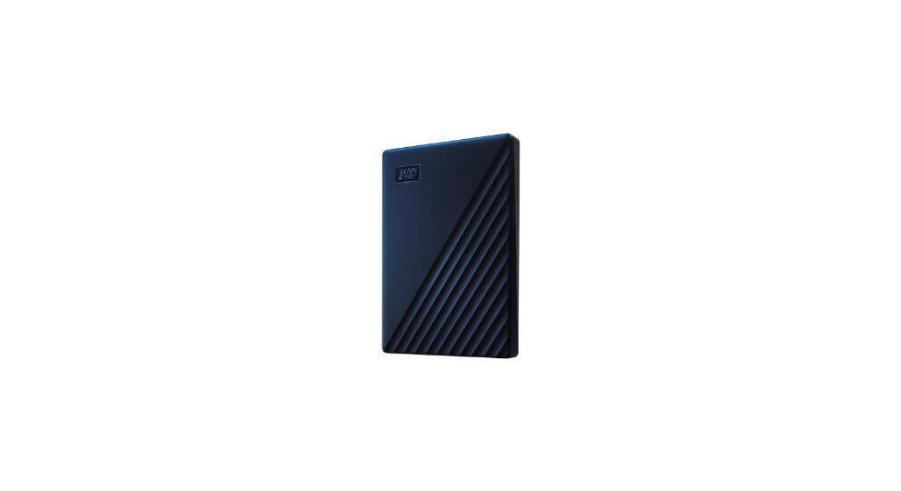 WD My Passport for Mac (WDBA2) 6TB (WDBK6C0060BBL) externe HDD-Festplatte (6TB)