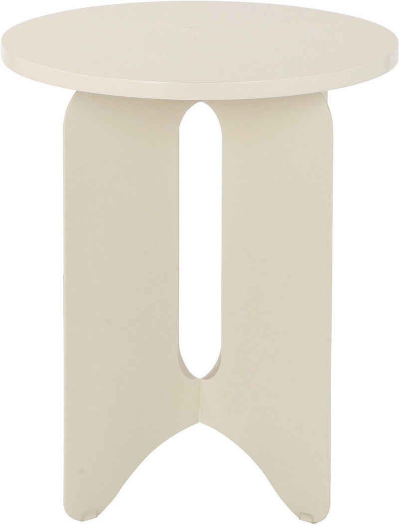 COUCH♥ Beistelltisch »Stelldichein«, aus MDF, mit einer runden Tischplatte, Tischhöhe 50 cm