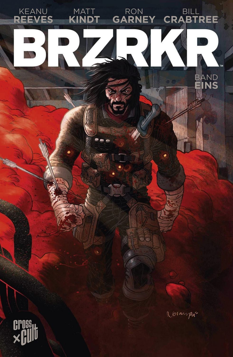 Cartoon Brzrkr 1 Keanu Reeves, Matt Kindt