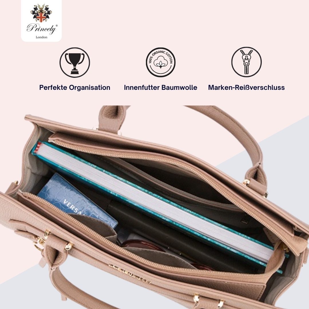 Princely London Handtasche Antonia – Edle & praktische Schultertasche