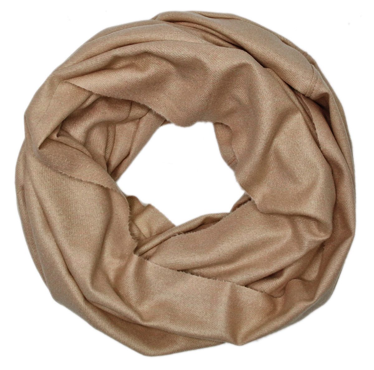 Loop Damen Loopschal Unifarben Rundschal & Schlauchschal für Herbst/Winter