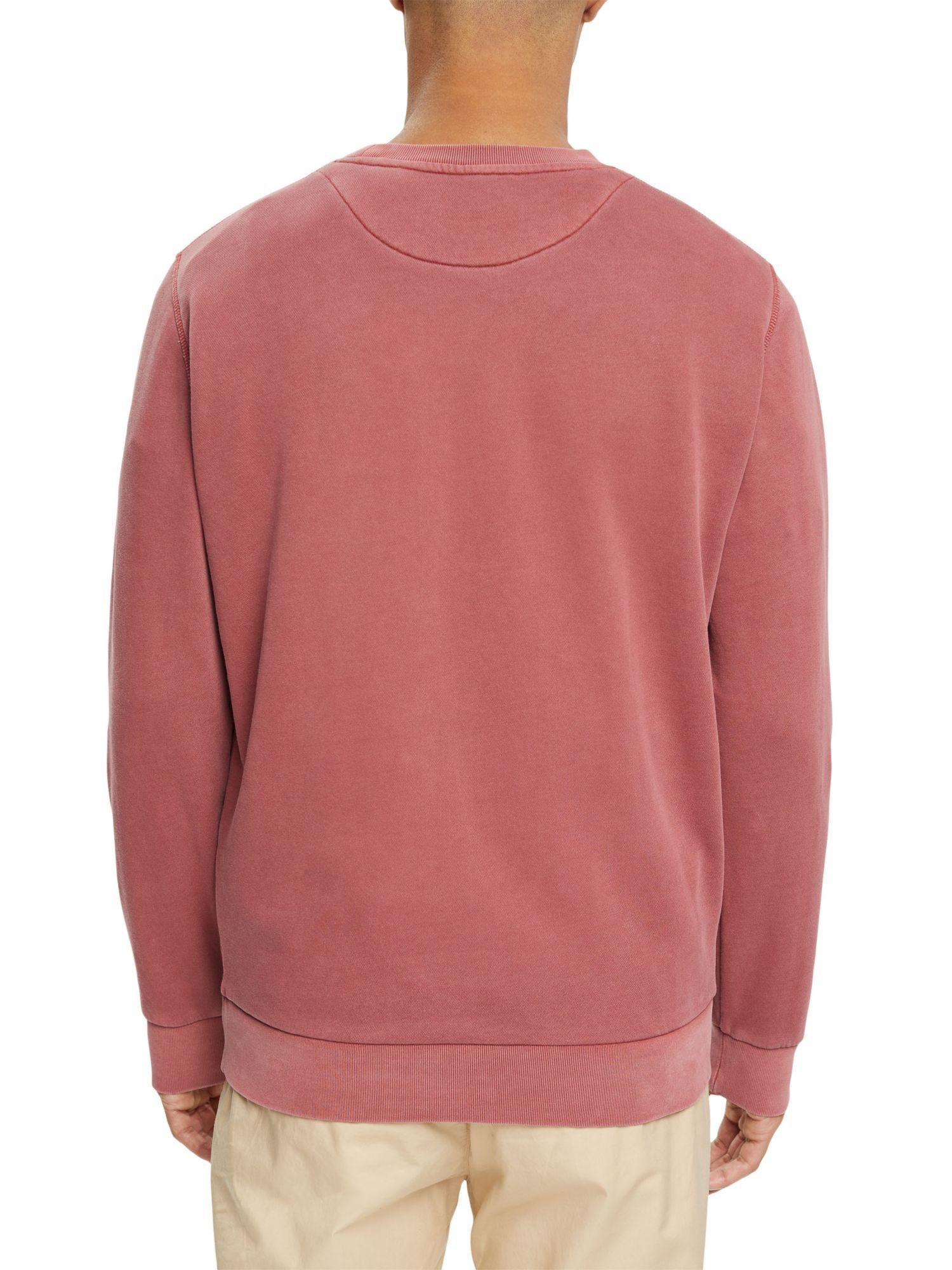 Unifarbenes Regular Esprit Sweatshirt TERRACOTTA (1-tlg) im Sweatshirt Fit