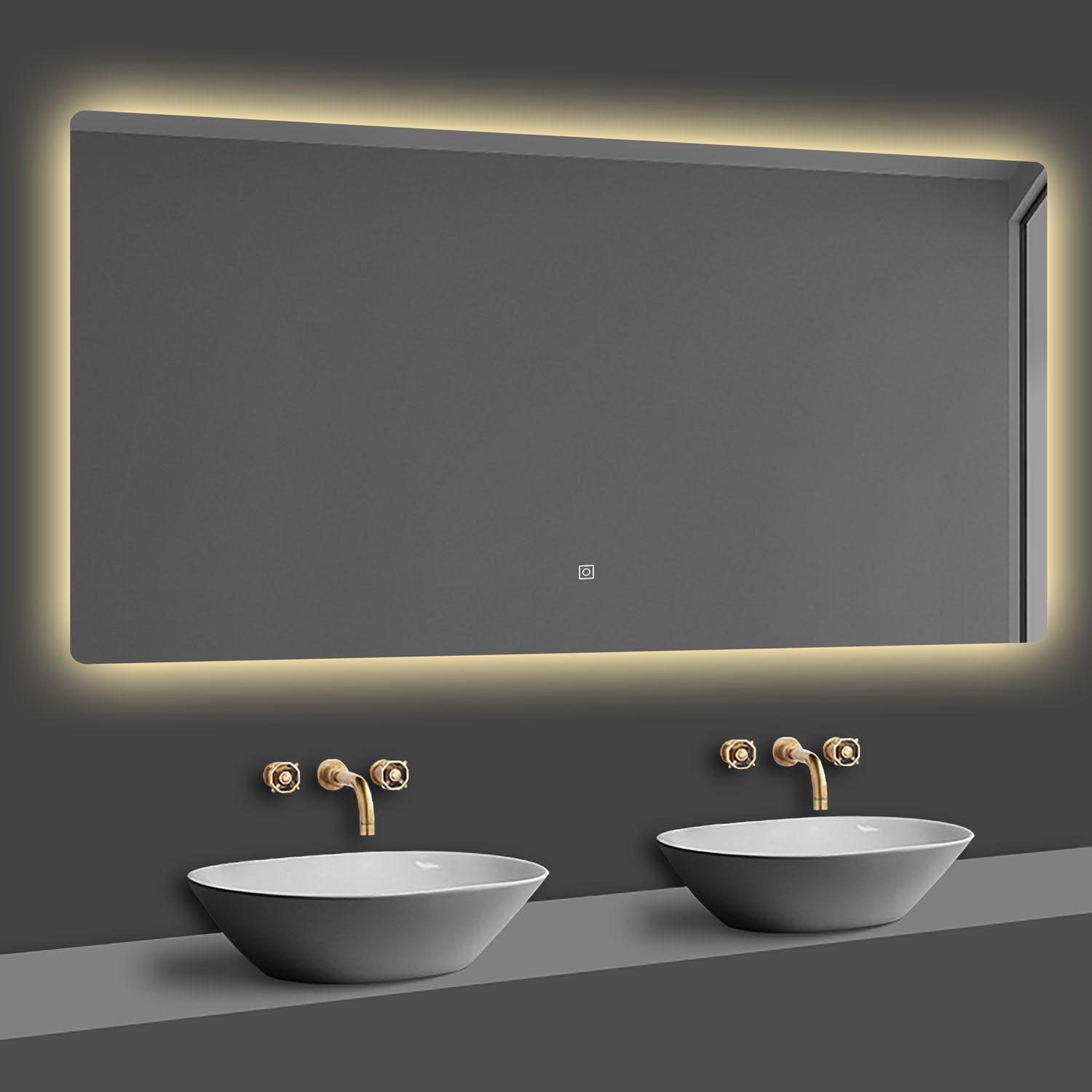 duschspa Badspiegel Spiegel mit LED Beleuchtung günstig online kaufen