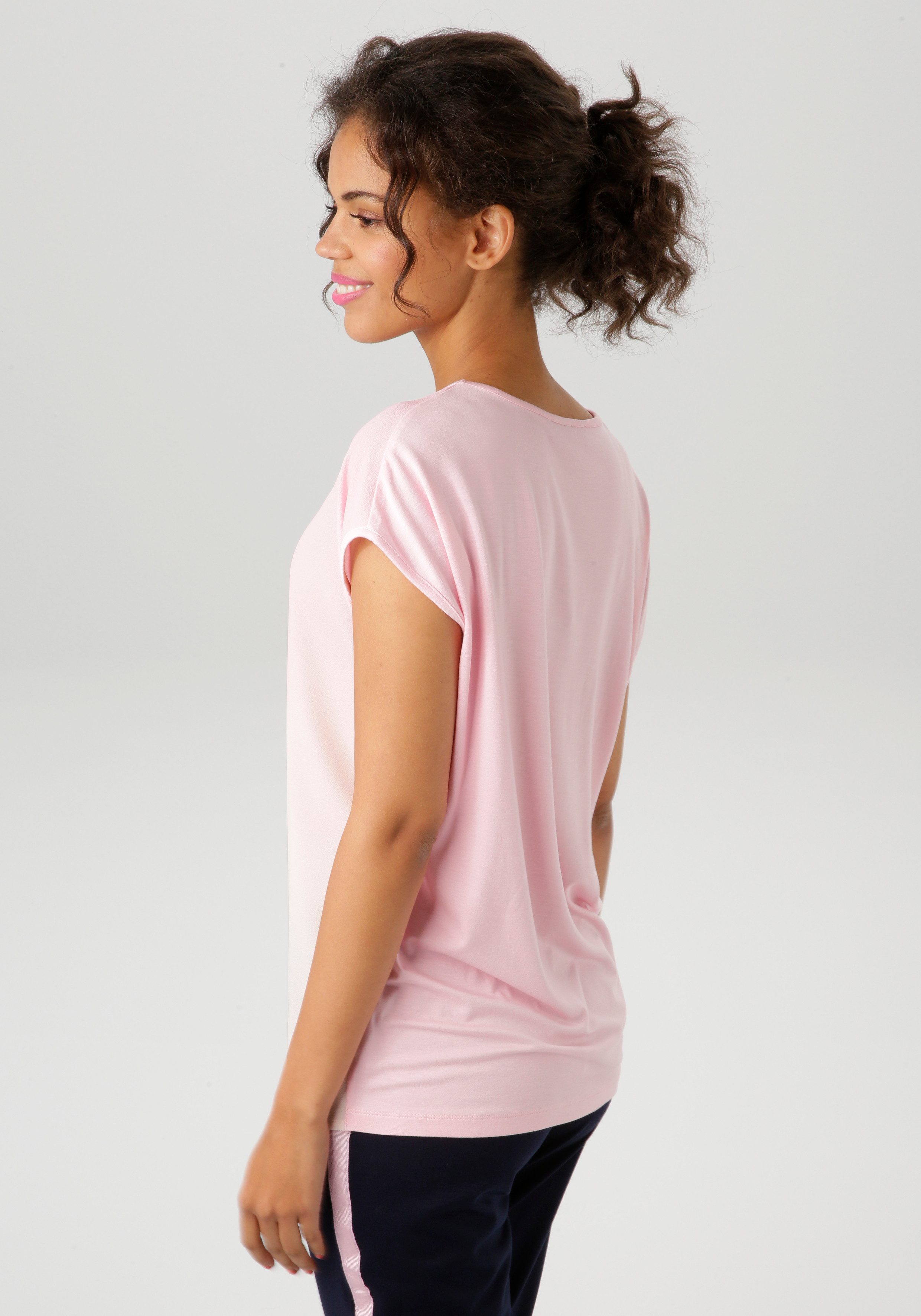Aniston CASUAL Shirtbluse mit Kirsche im günstig online kaufen