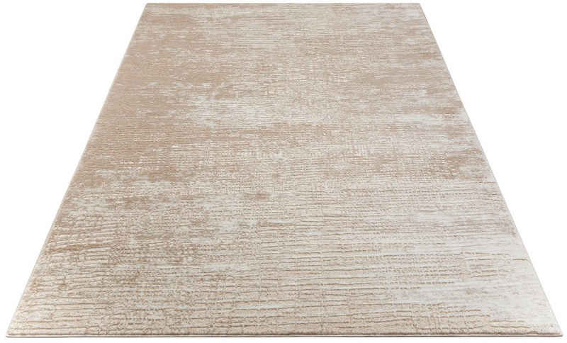 Teppich »Ariano«, Home affaire, rechteckig, Höhe: 12 mm, Vintage, dezenter Glanz, Hoch-Tief-Struktur, Schrumpf Carving-Effekt
