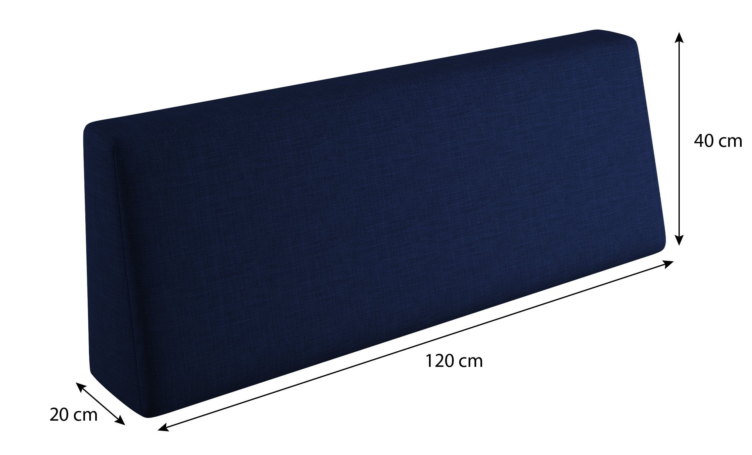 sunnypillow Rückenkissen Palettenkissen mit abnehmbarem Bezug günstig online kaufen
