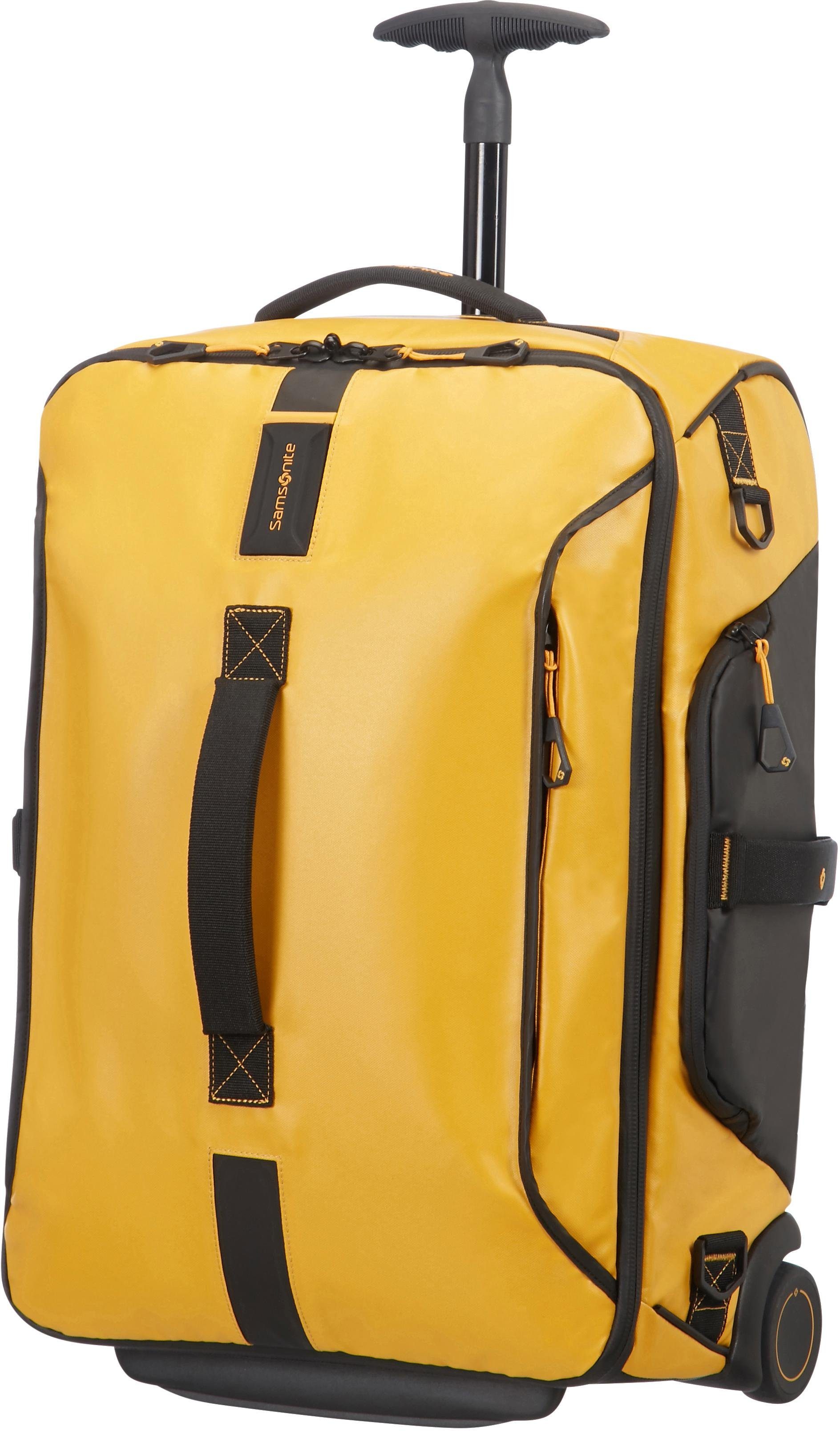 Samsonite Reisetasche »Paradiver Duffle 55, yellow mit Trolley- und  Rucksackfunktion« online kaufen | OTTO