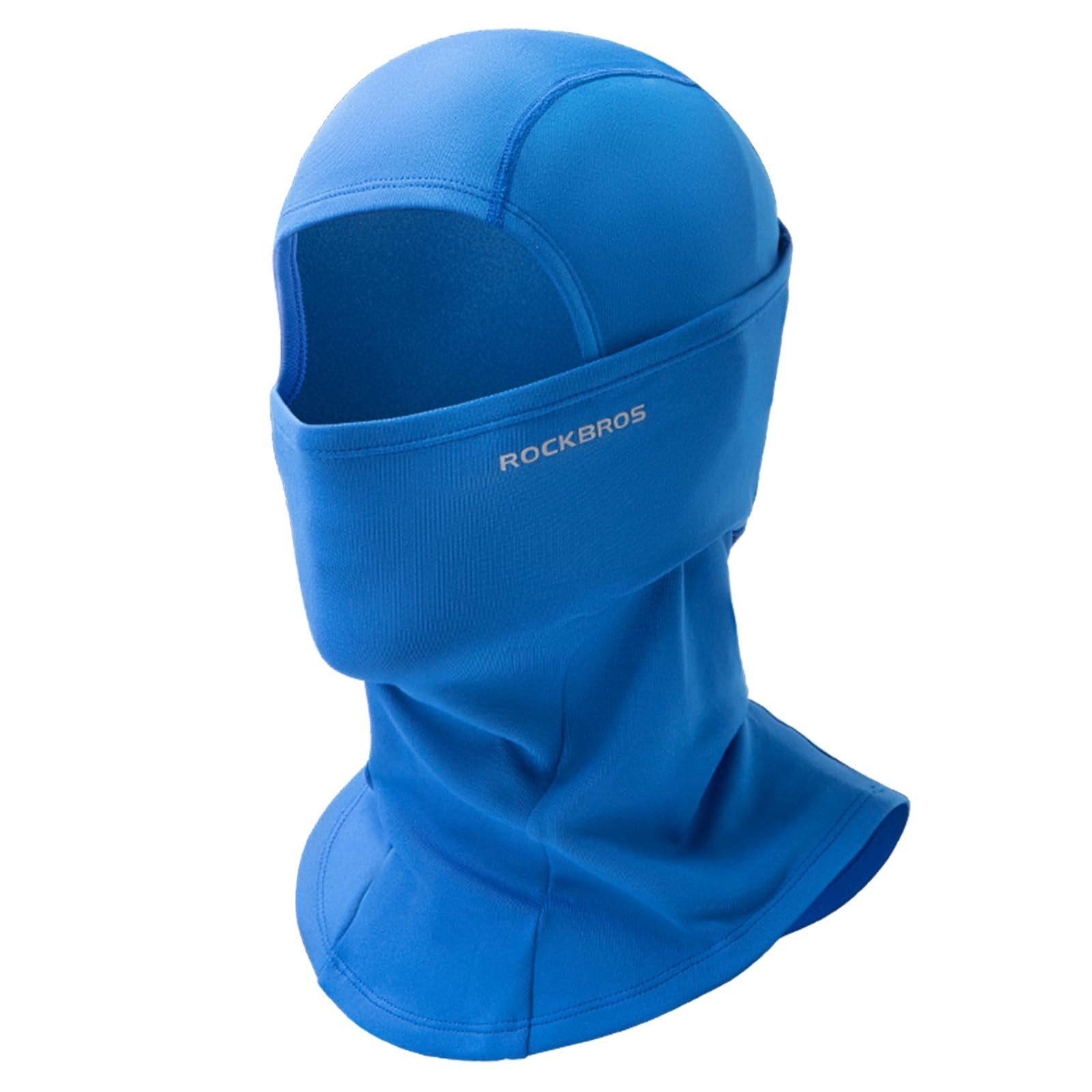 ROCKBROS Sturmhaube Fahrrad Herbst Winter Herren Damen reflektierend (Balaclava, Winddicht Anti-Staub Atmungsaktiv Einheitsgröße) für Outdoorsports Motorrad Snowboard Ski Radfahren