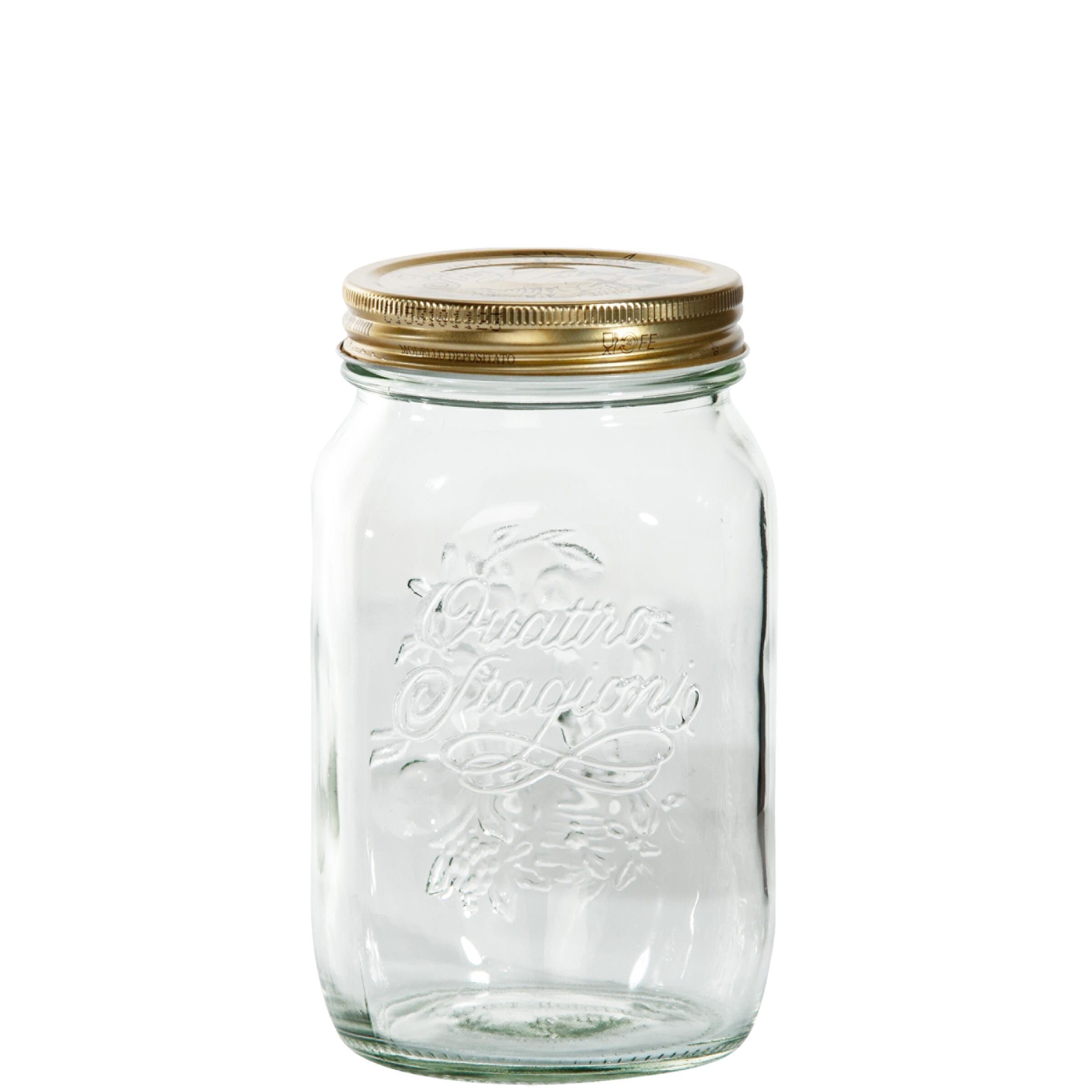 1,5L Vorratsgläser Aufbewahrung Glas Set Fido Einmachgläser 0,75L 1,0L 3tlg
