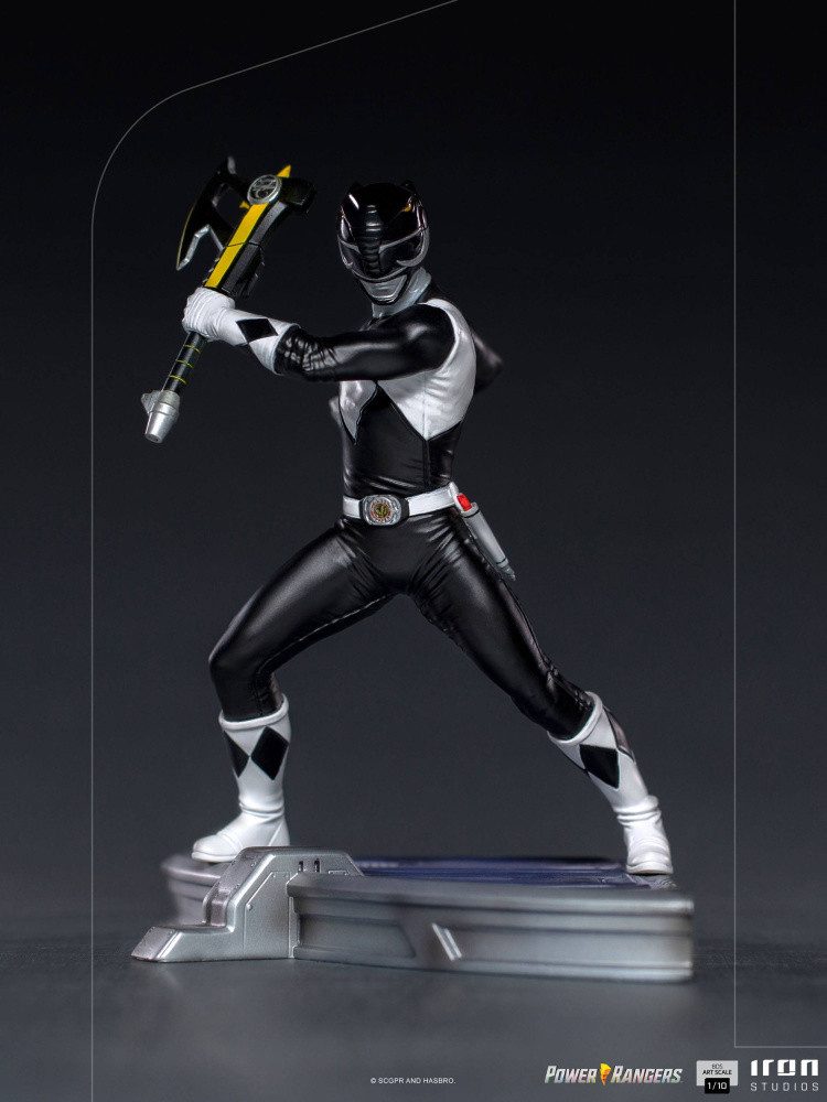 Iron Studios Merchandise-Figur Power Rangers BDS Art Scale Statue 1/10 Black Ranger 17 cm