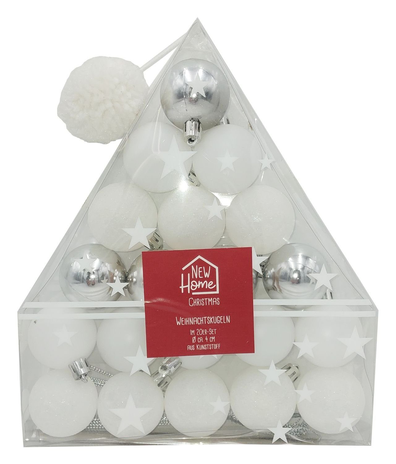 Weihnachtsbaumkugel Weihnachtsbaumkugeln 20er-Set 4cm Christbaumschmuck Weihnachtsdeko Bau