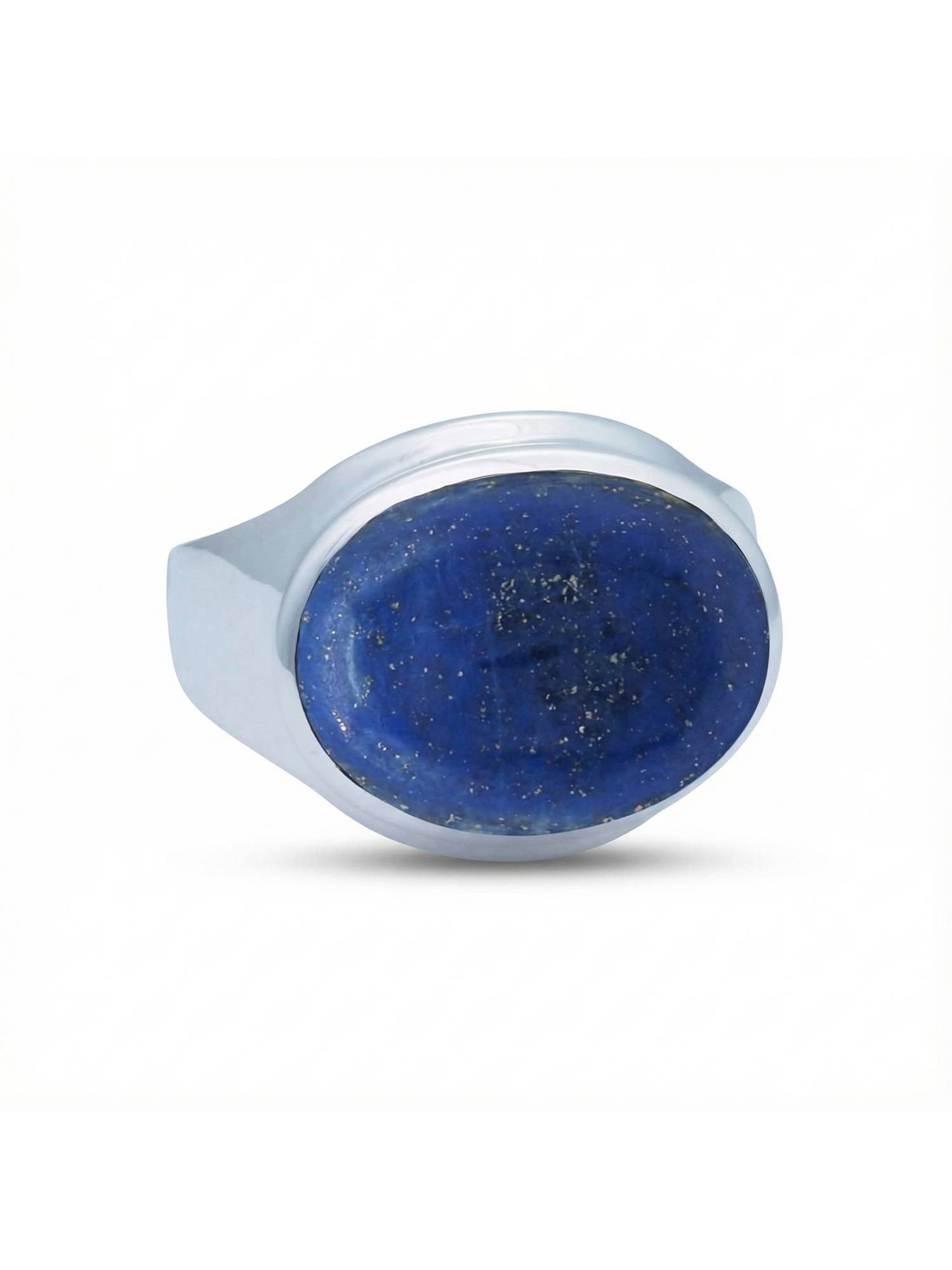 Silberring URGAMAL aus 925 Silber mit Lapis Lazuli