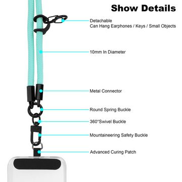 Cadorabo Handykette HTC ONE E9 PLUS HTC ONE E9 PLUS, Handykette für Schutzhülle mit verstellbarem Kordelband Necklace