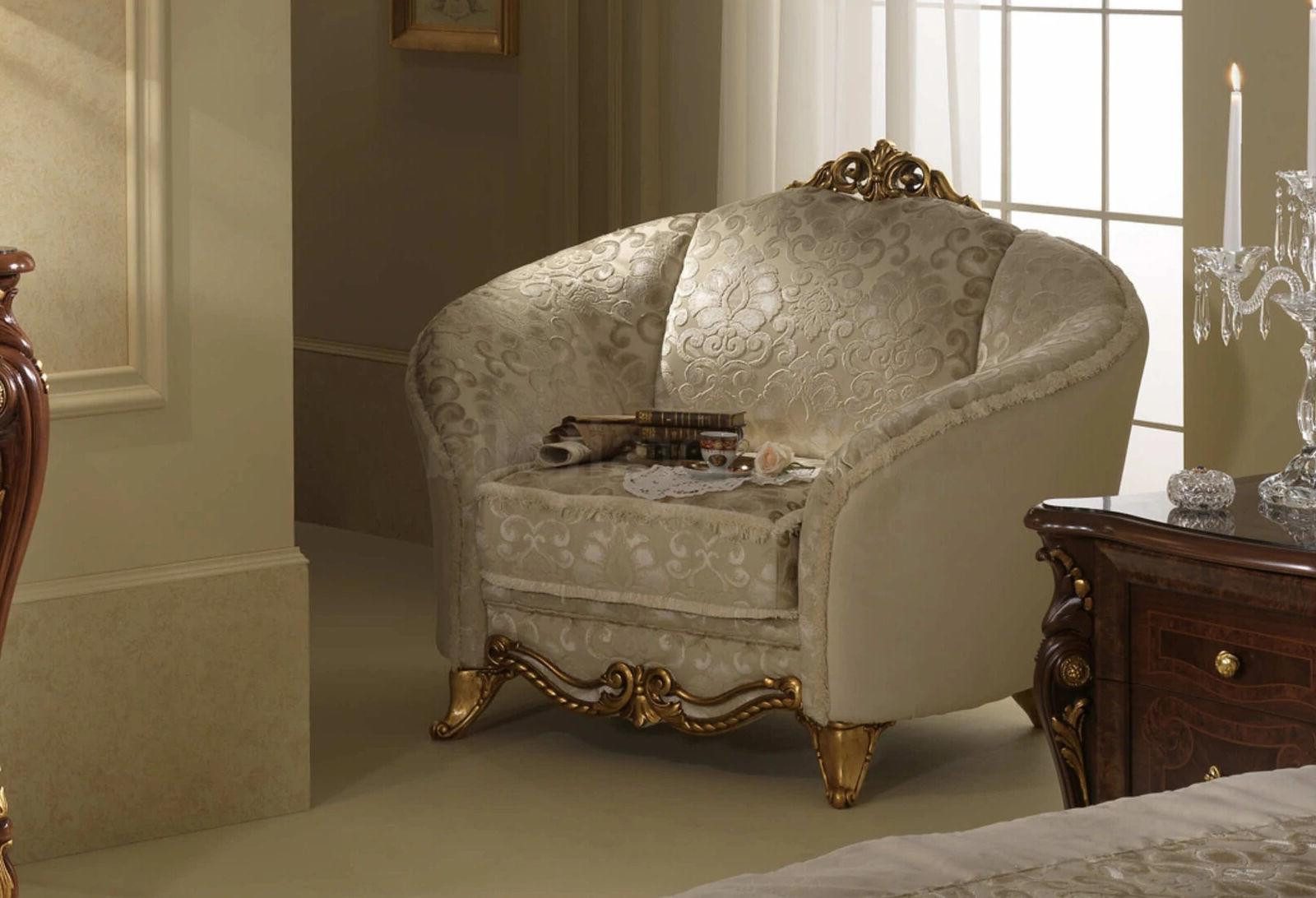 Xlmoebel Sessel Arredoclassic Luxus Lounge Sessel in edlem Design (Sessel), Hergestellt in Europa