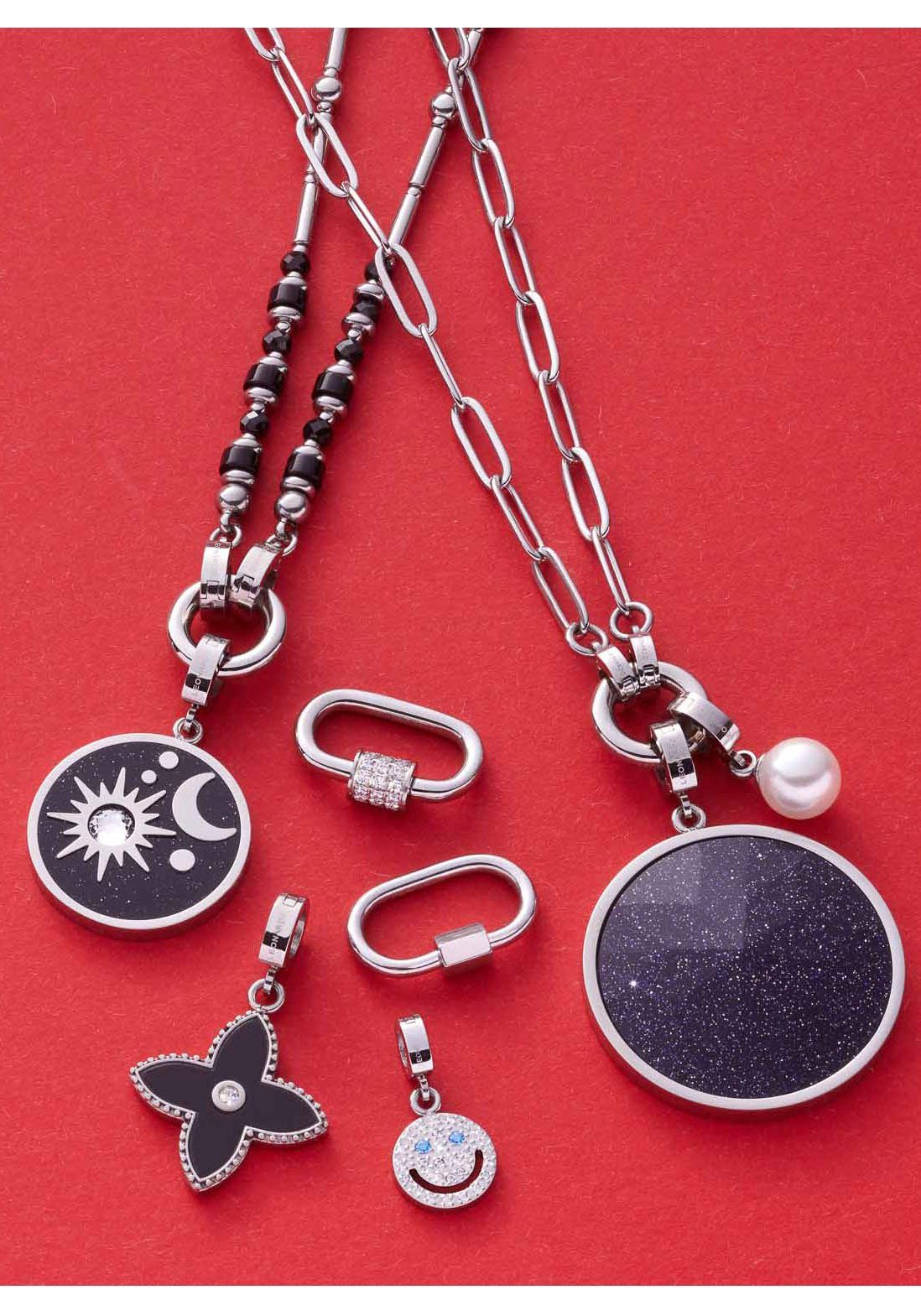 LEONARDO Charm-Kette Halskette Moda Clip... LEONARDO Charm-Kette Halskette Moda Clip...