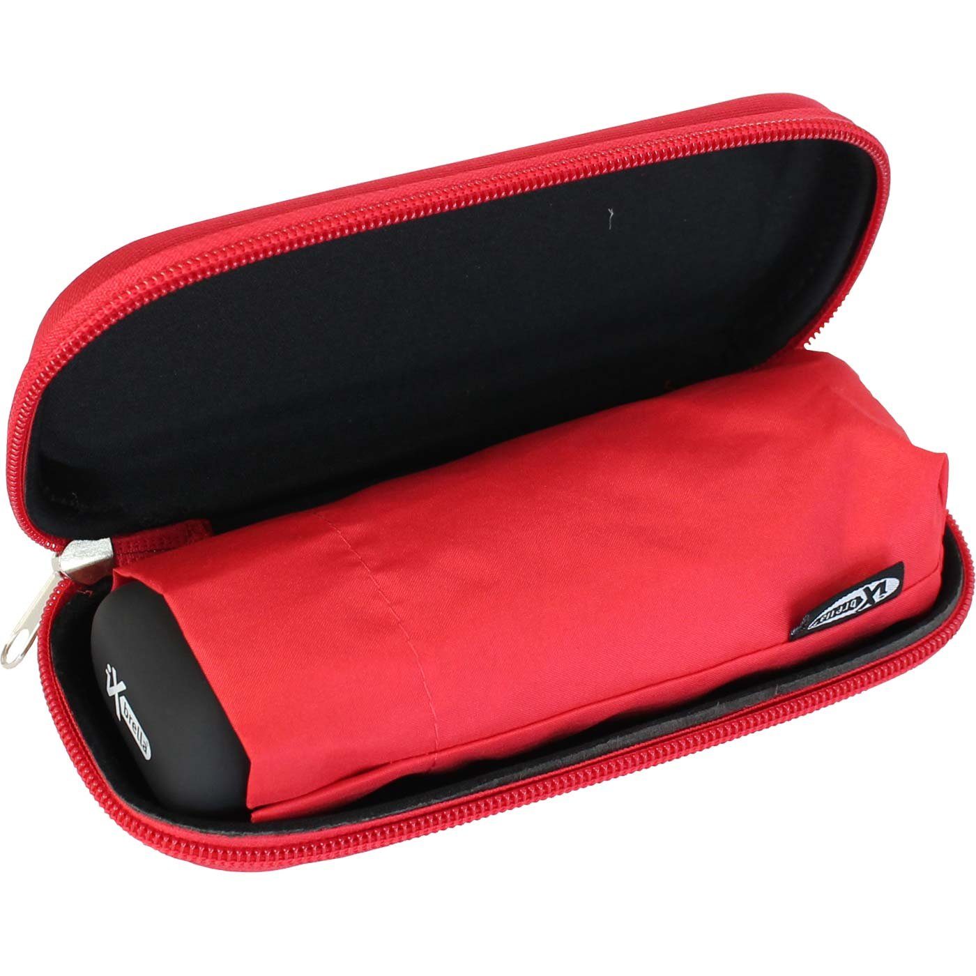 iX-brella Taschenregenschirm Super-Mini-Schirm - winziger Regenschirm im Etui, klein – Bild 3 von 5