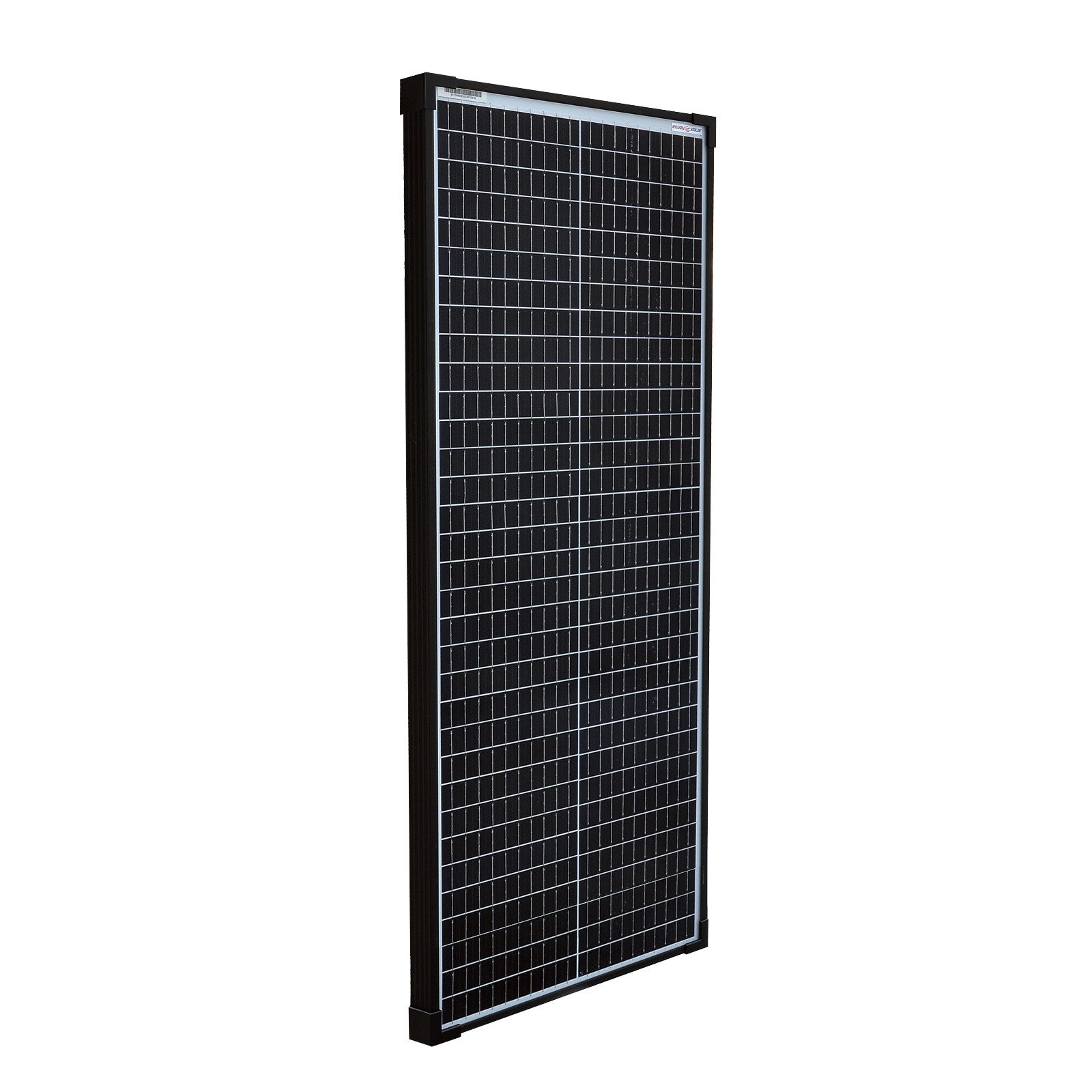 enjoy solar Solarmodul Monokristallines Solarpanel 182mm 10BB, 36V/20W–210W, schwarzer Rahmen, 182mm Monokristalline PERC-Zellen, 182mm Monokristalline PERC-Zellen