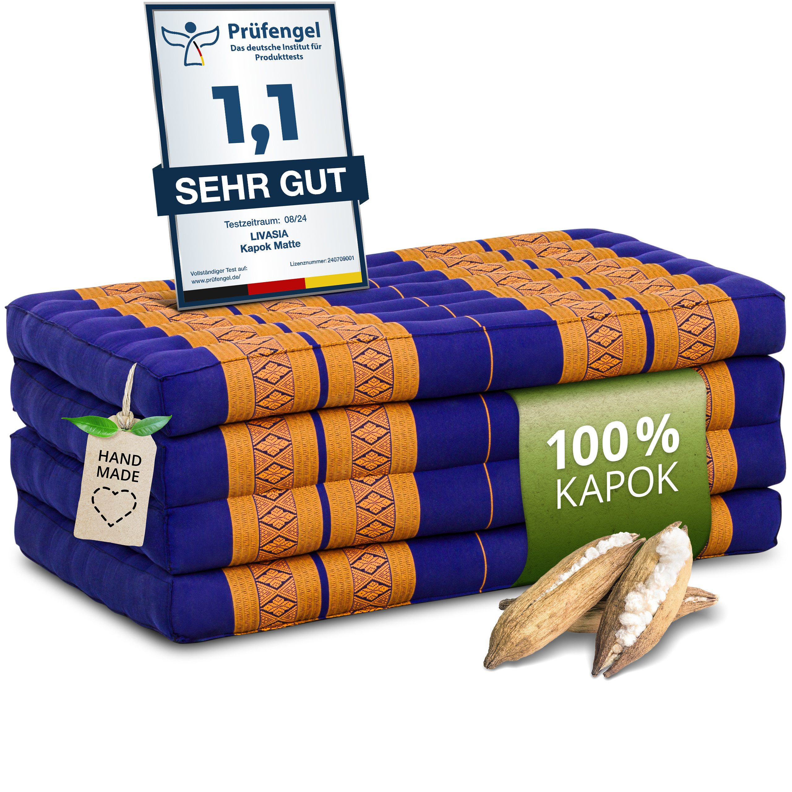 Klappmatratze Klappmatratze 80 cm Classic vegan und günstig online kaufen