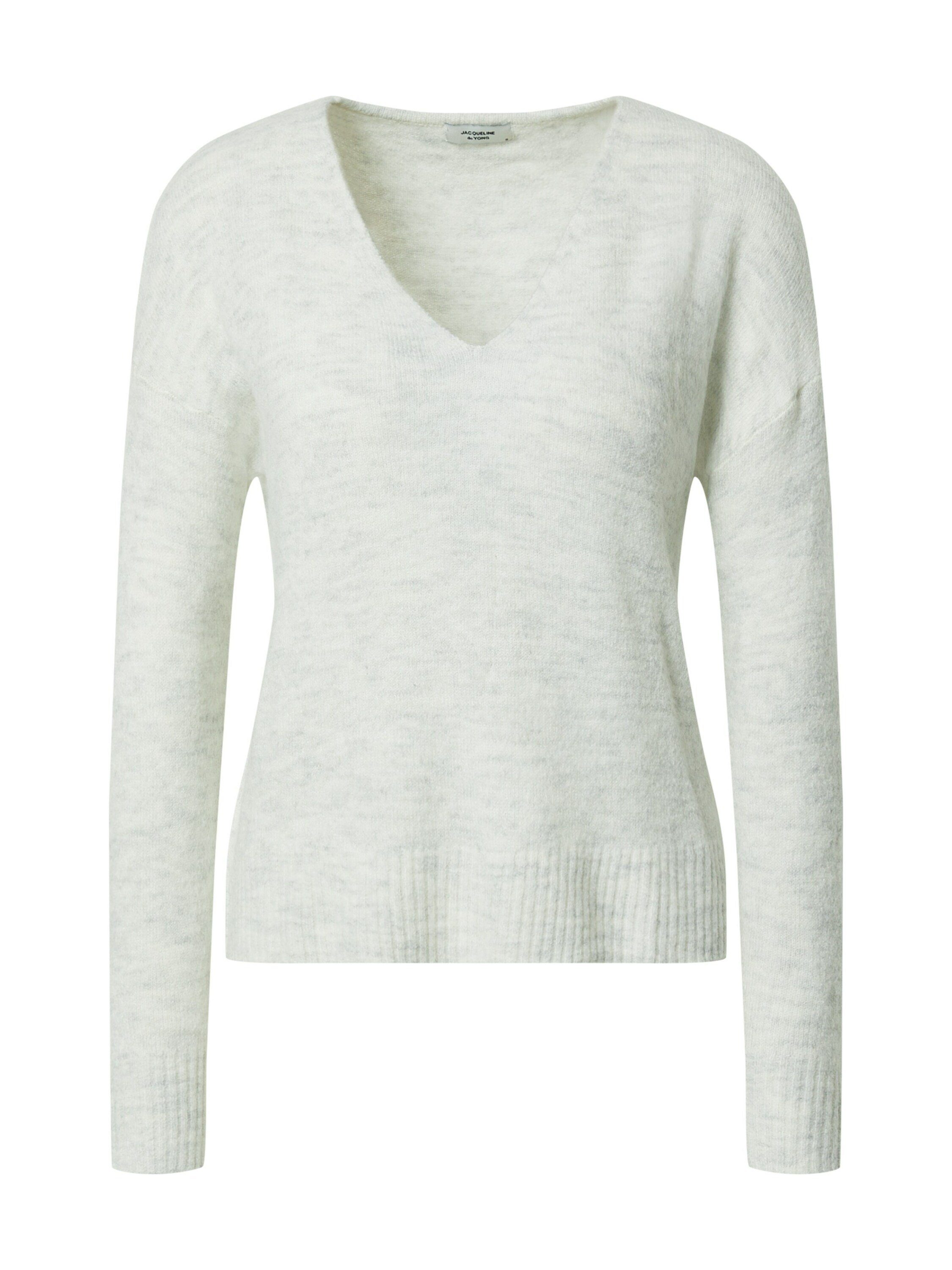 JDY Strickpullover Elanora (1-tlg) Plain/ohne Details cloud dancer