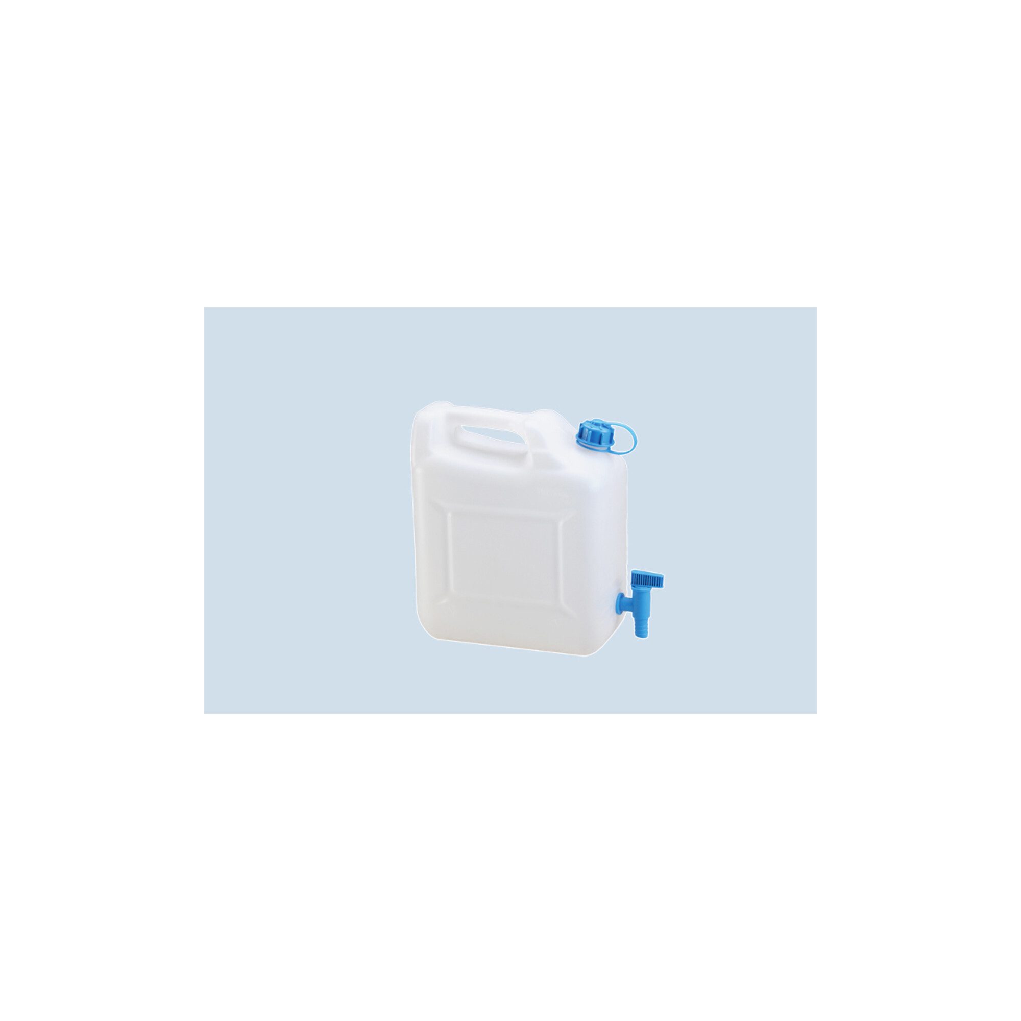 hünersdorff Kanister Hünersdorff Wasserkanister ECO 12 L mit Hahn, HD-PE natur, fest montie