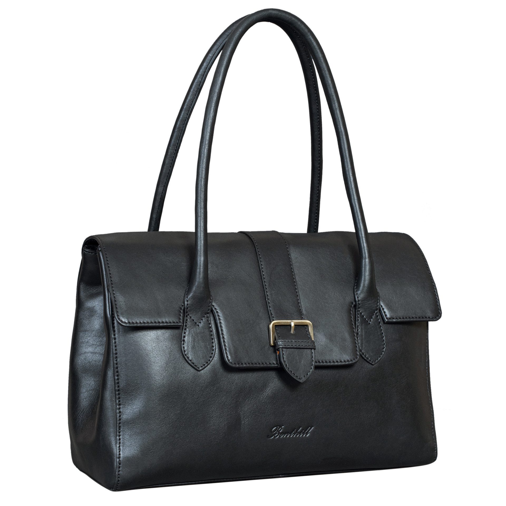 Benthill Henkeltasche Damen Echt Leder Handtasche günstig online kaufen