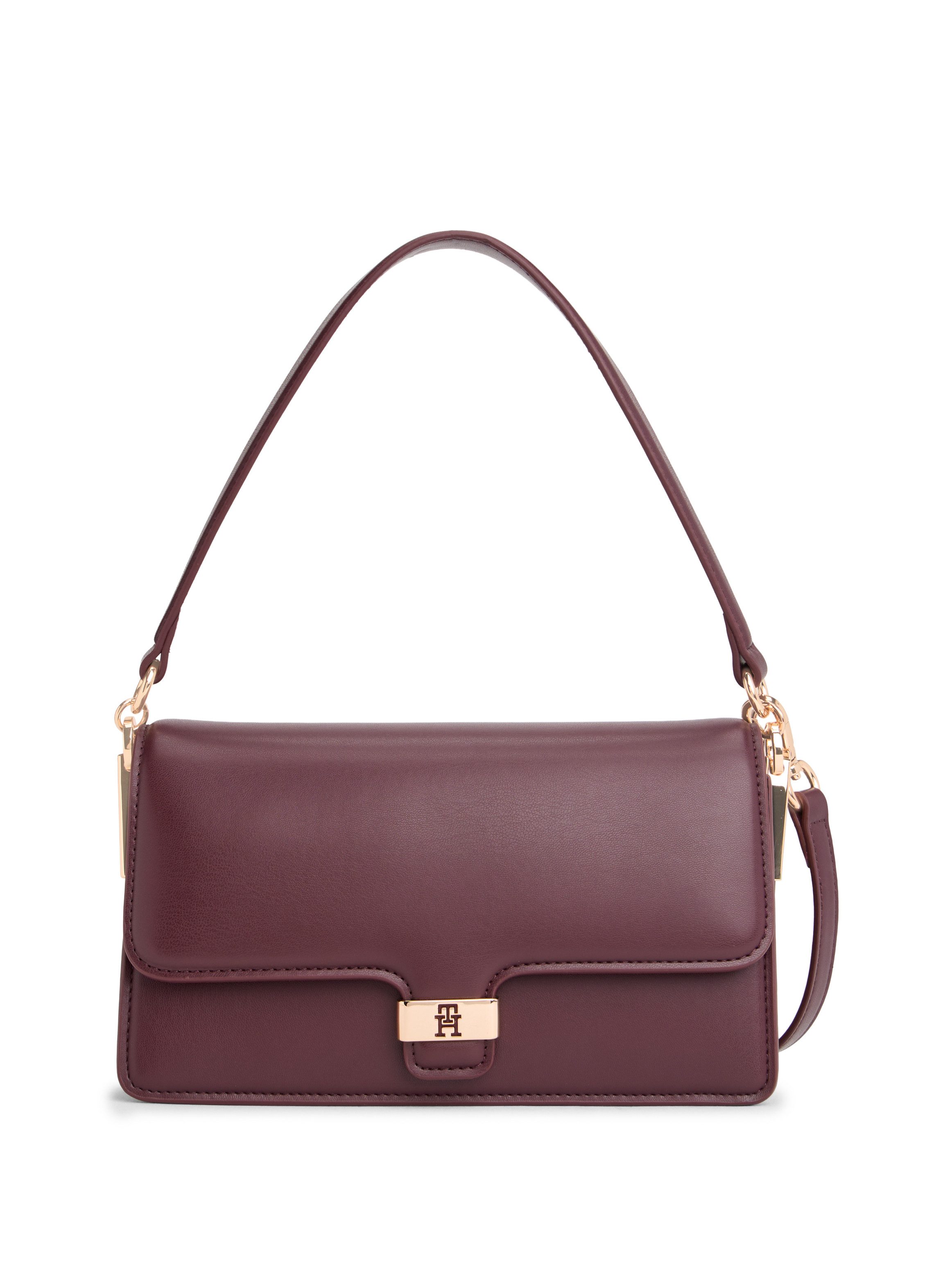 Tommy Hilfiger Umhängetasche TH HERITAGE CONV CROSSOVER, Damen Tragetasche, Abendtasche mit Logo-Schmuckelement