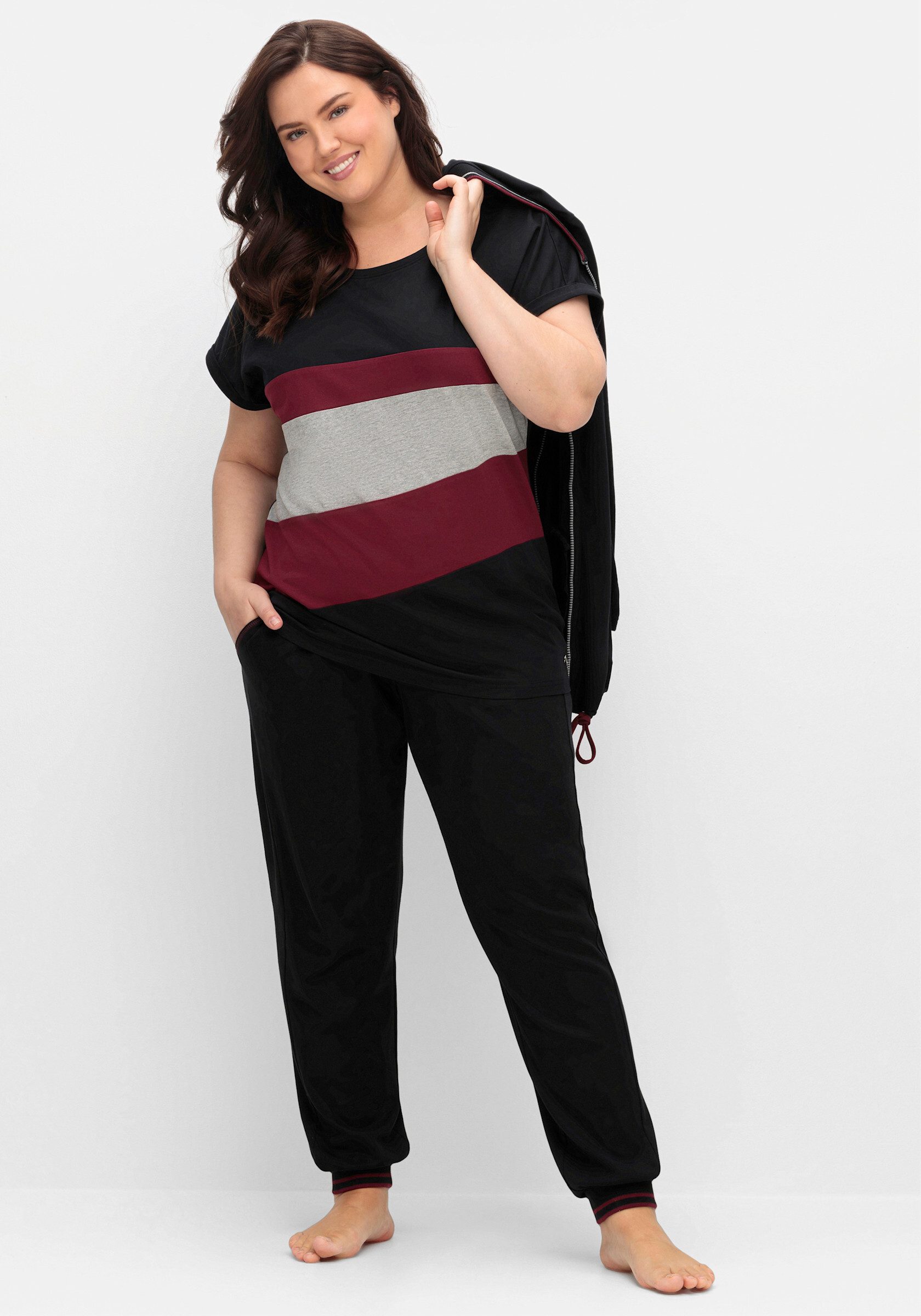 Sheego T-Shirt Oversize-Shirt günstig online kaufen