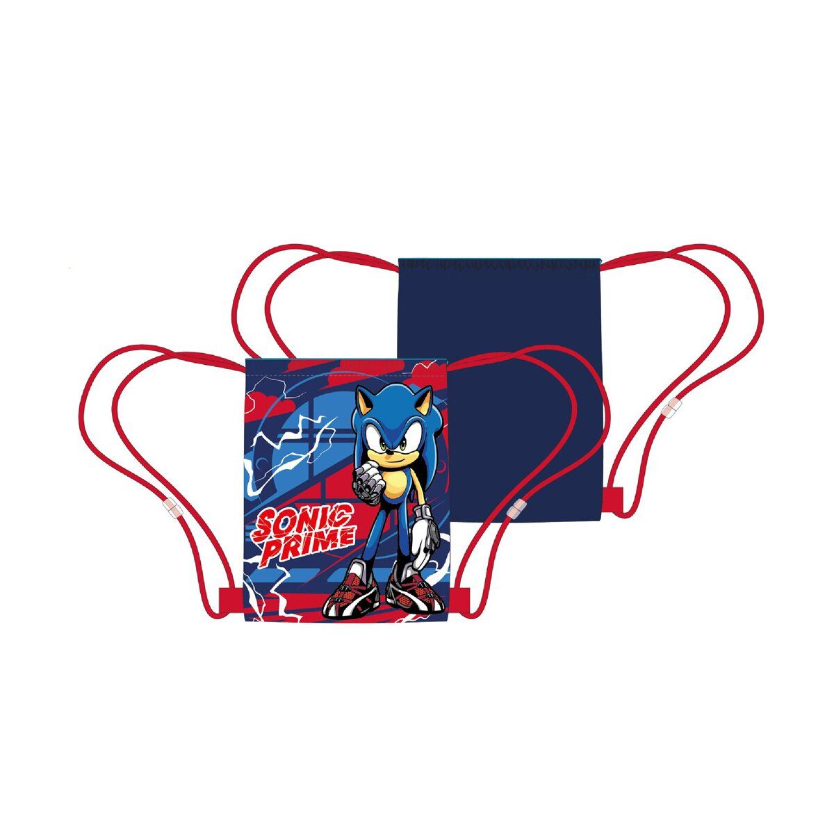 Turnbeutel Sonic Sporttasche 40cm Kinder Turnbeutel Prime SEGA Tasche