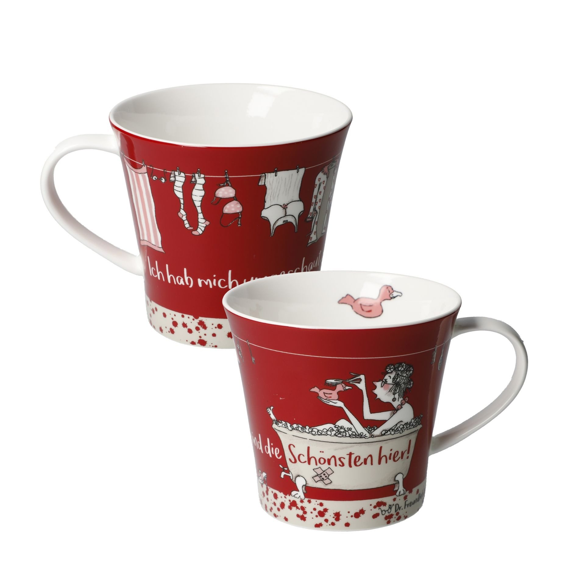 Goebel Tasse Die Schönsten 10.5x9.5x13.5 cm, Porzellan, Spülmaschinengeeignet; Mikrowellengeeignet