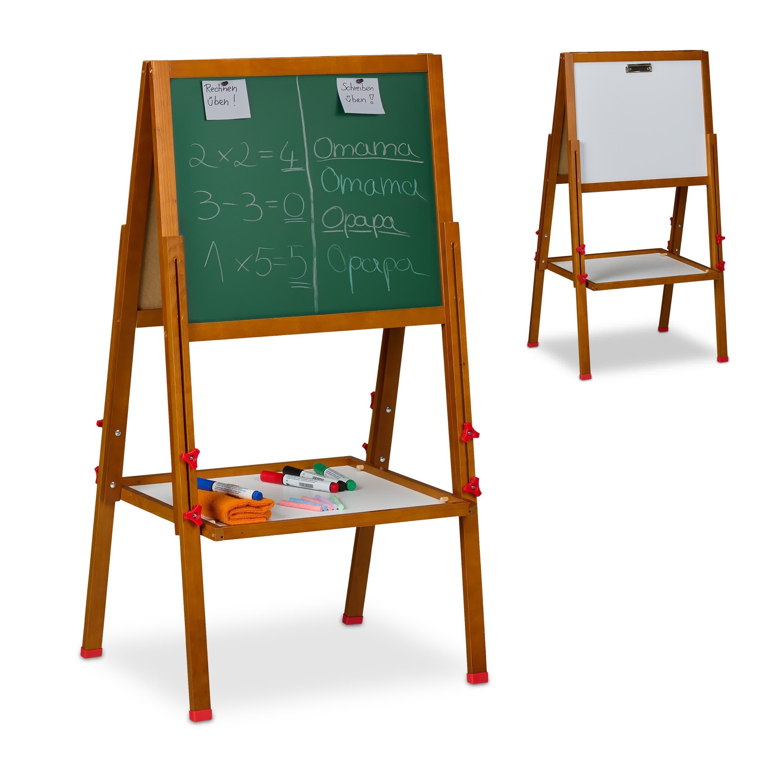 relaxdays Standtafel Kinderstandtafel mit Whiteboard, (1-tlg) günstig online kaufen