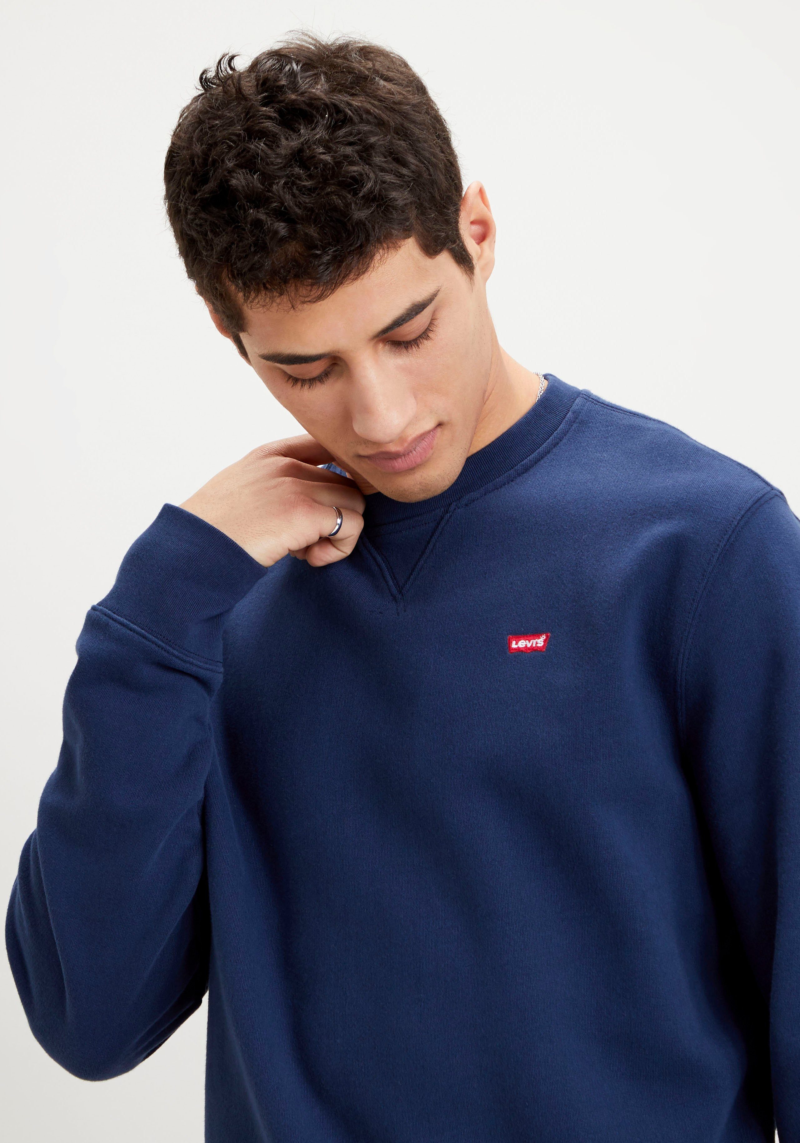 Sweatshirt SWEATSHIRT NEW Levi's® CREW navy ORIGINAL