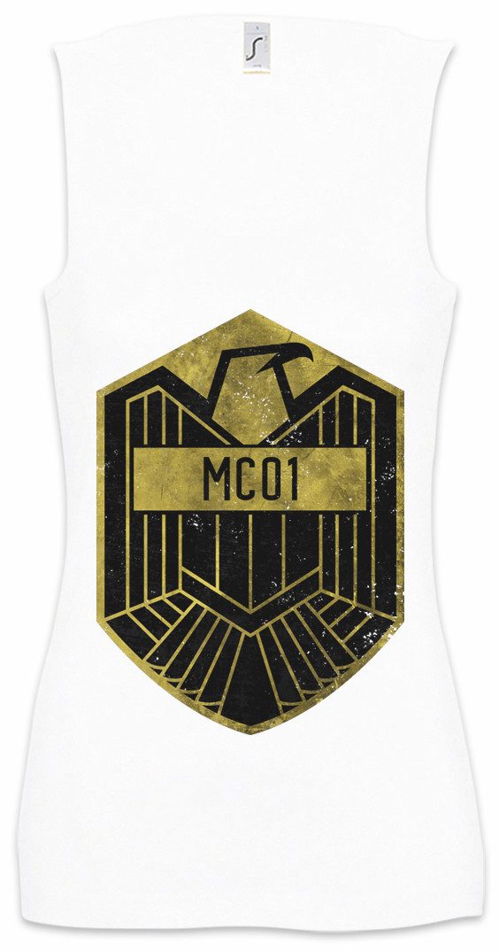 Tanktop Justice Department Logo II Ärmelloses Damen T-Shirt Symbol Sign Badge