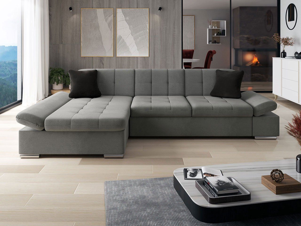 MIRJAN24 Ecksofa Montana Sale, mit Regulierbare günstig online kaufen