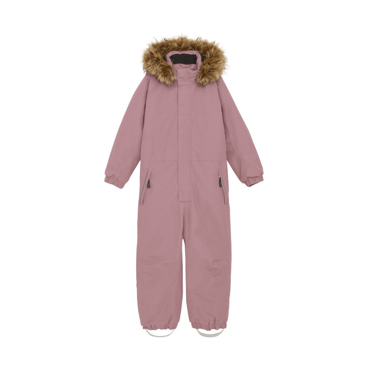 COLOR KIDS Schneeoverall Coverall W. Fake Fur 742195 Warmer, strapazierfähiger Schneeanzug für Kinder, ideal für