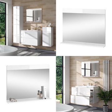 Vicco Badspiegel Wandspiegel Izan 80x62 Weiß